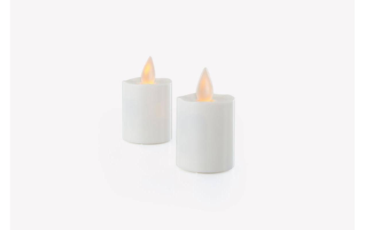 STT LED-Kerzen Set Magic Tea light 3.8 cm, Warmweiss, 2…
