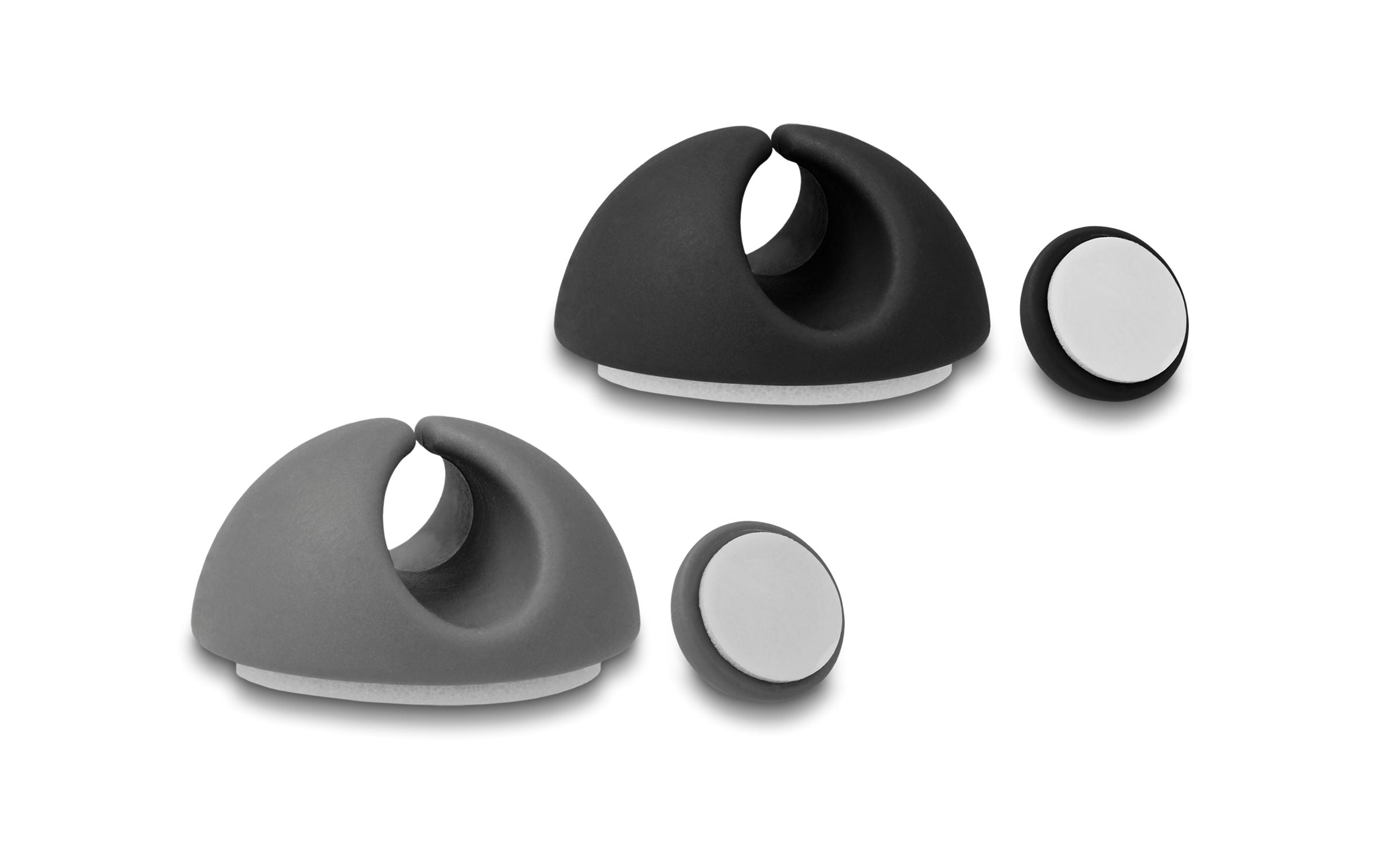 Delock Kabelhalter Set 6 Stück – Kabelhalter von Delock