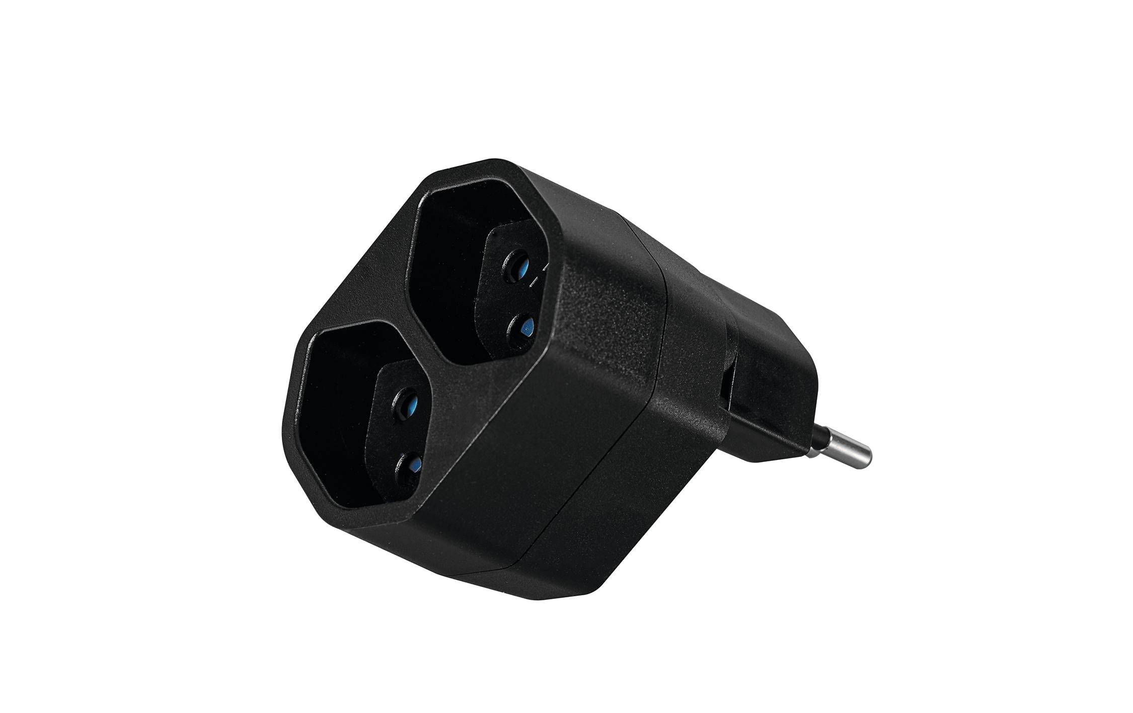 STEFFEN Manta Mehrfachadapter 2xT13 drehbar 2 – Mehrfachstecker von STEFFEN