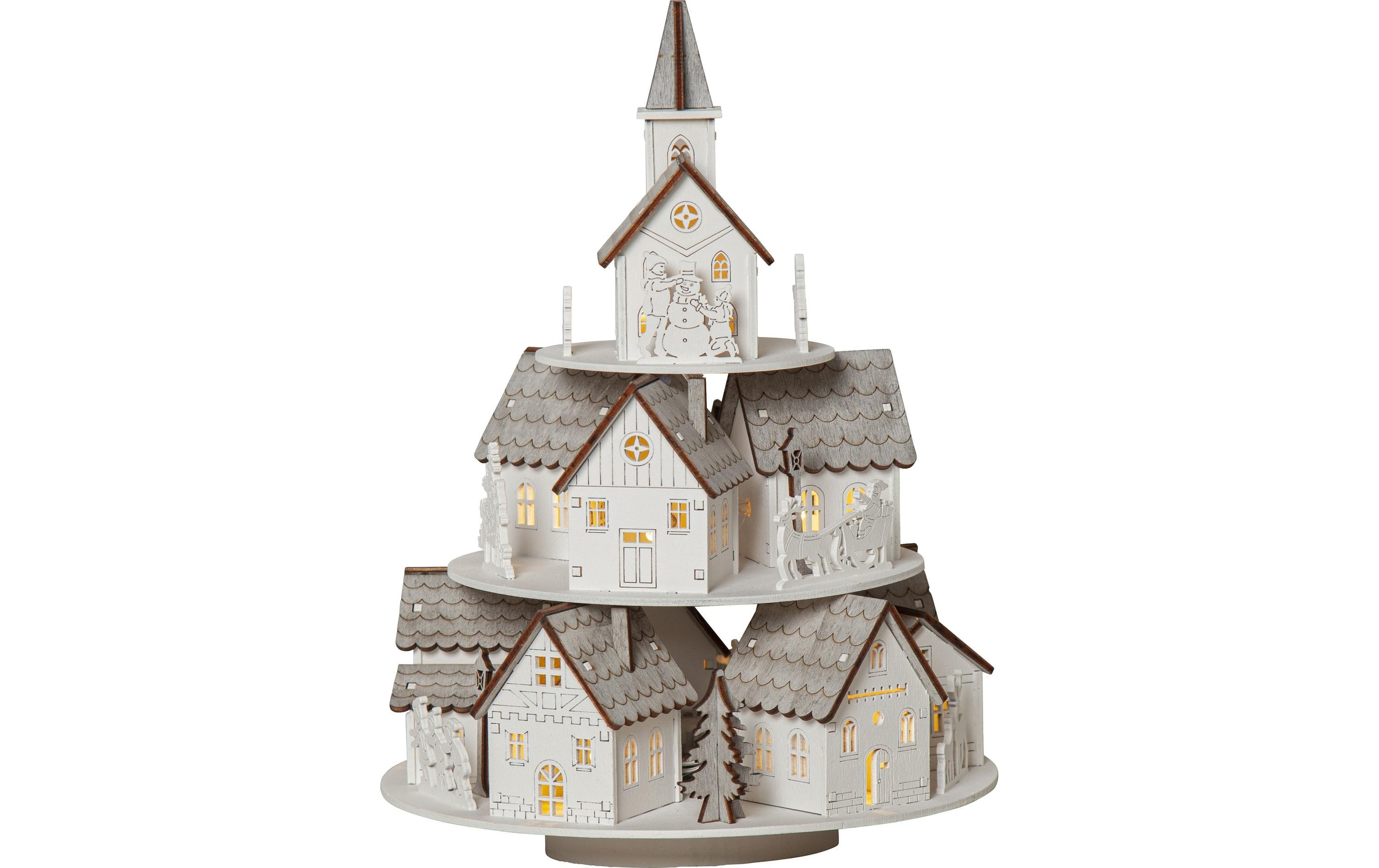 Star Trading Aufsteller Grauberg, 29 cm, Grau
