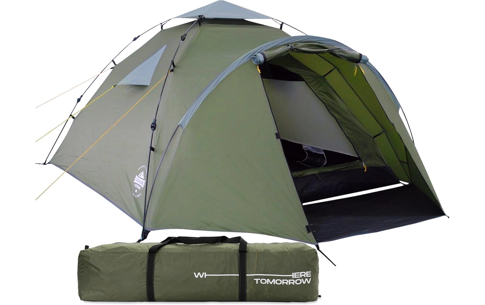Where Tomorrow Pop-Up-Zelt 3 Personen – Pop-Up-Zelt für 3 Personen