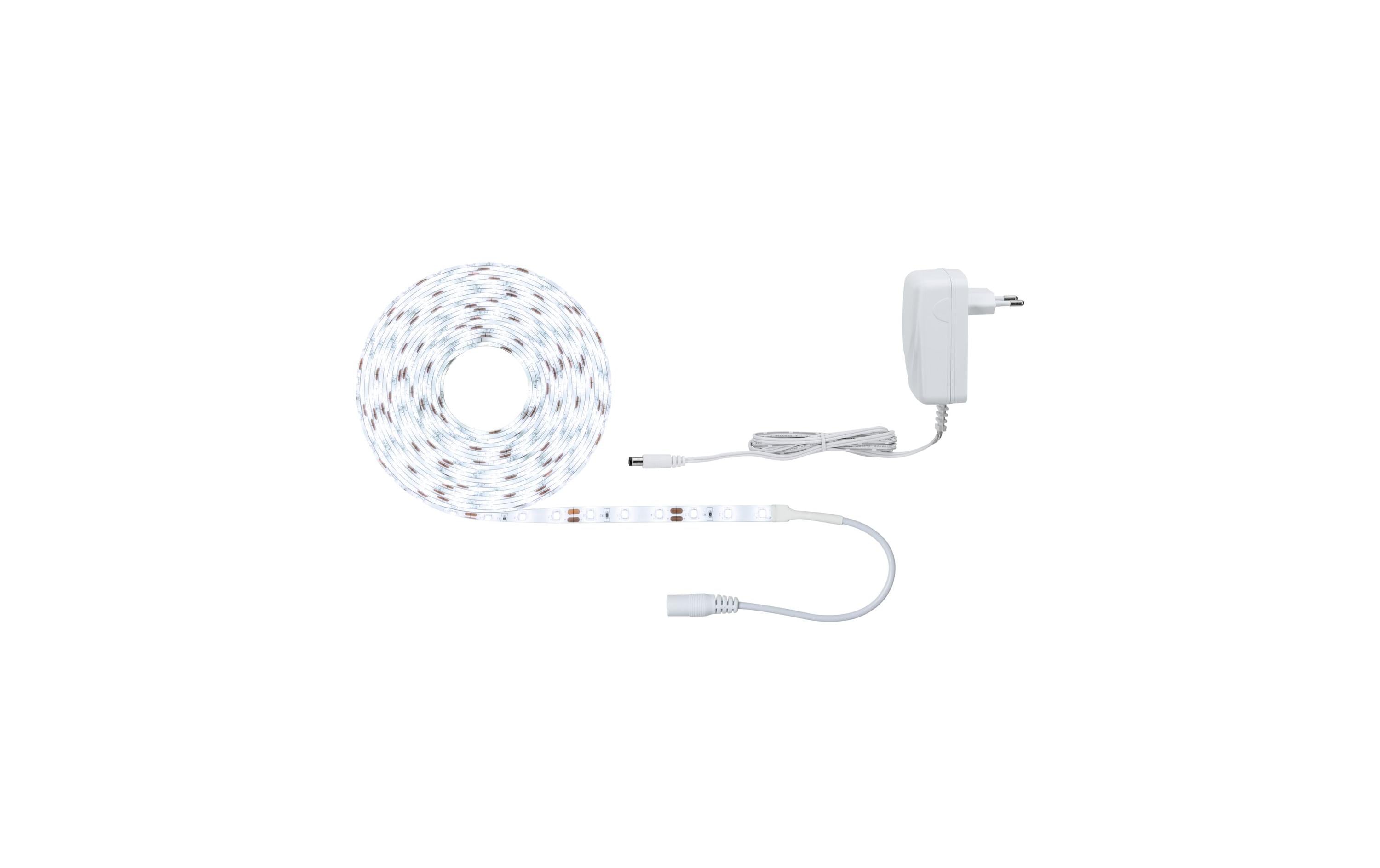 Paulmann LED-Stripe SimpLED 6500 K, 5 m Rolle – LED-Streifen mit Netzteil von Paulmann