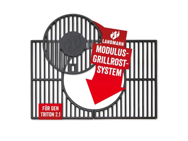 LANDMANN Grilltrostsystem