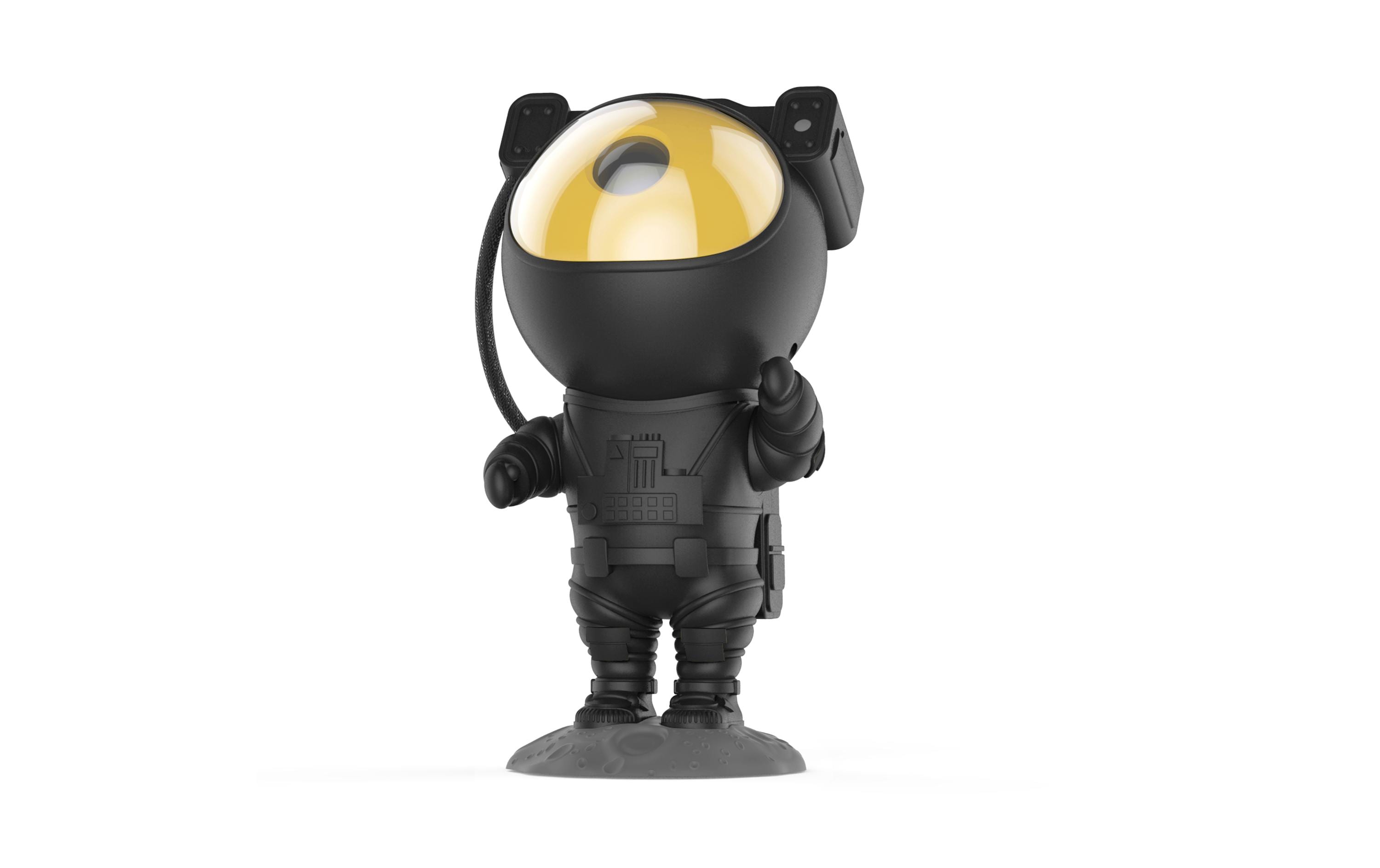 Vegas Lights Galaxy Projektor Astronaut Schwarz – Stimmungslicht von Vegas Lights