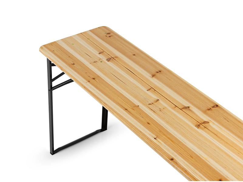 EASYmaxx Festbankgarnitur 170x46x75cm