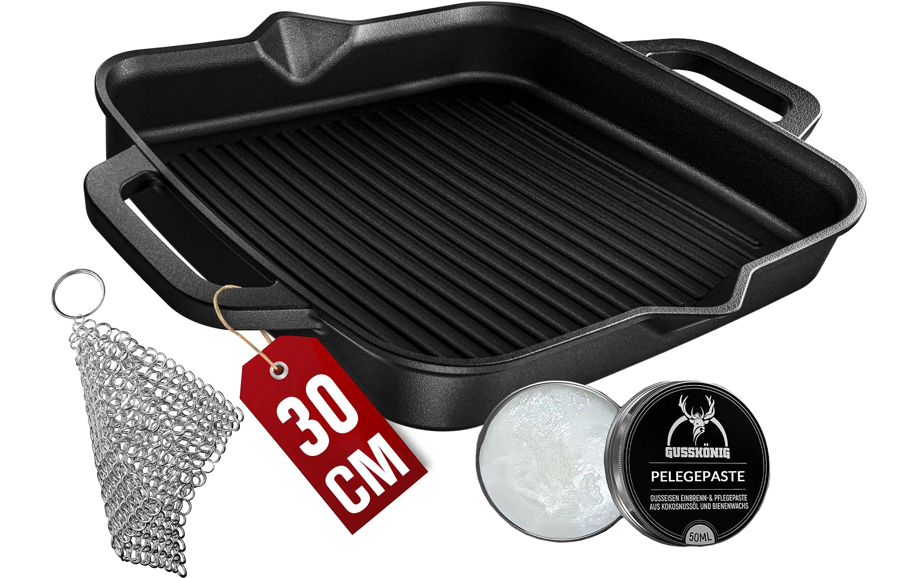 Eingebrannte Grillpfanne 30cm