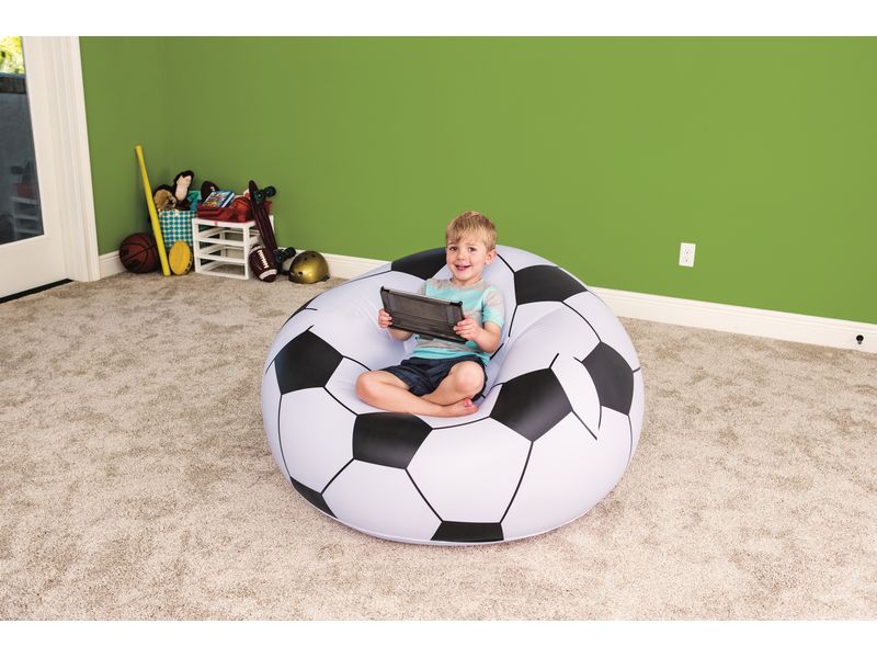Bestway aufblasbarer Sessel Fussball