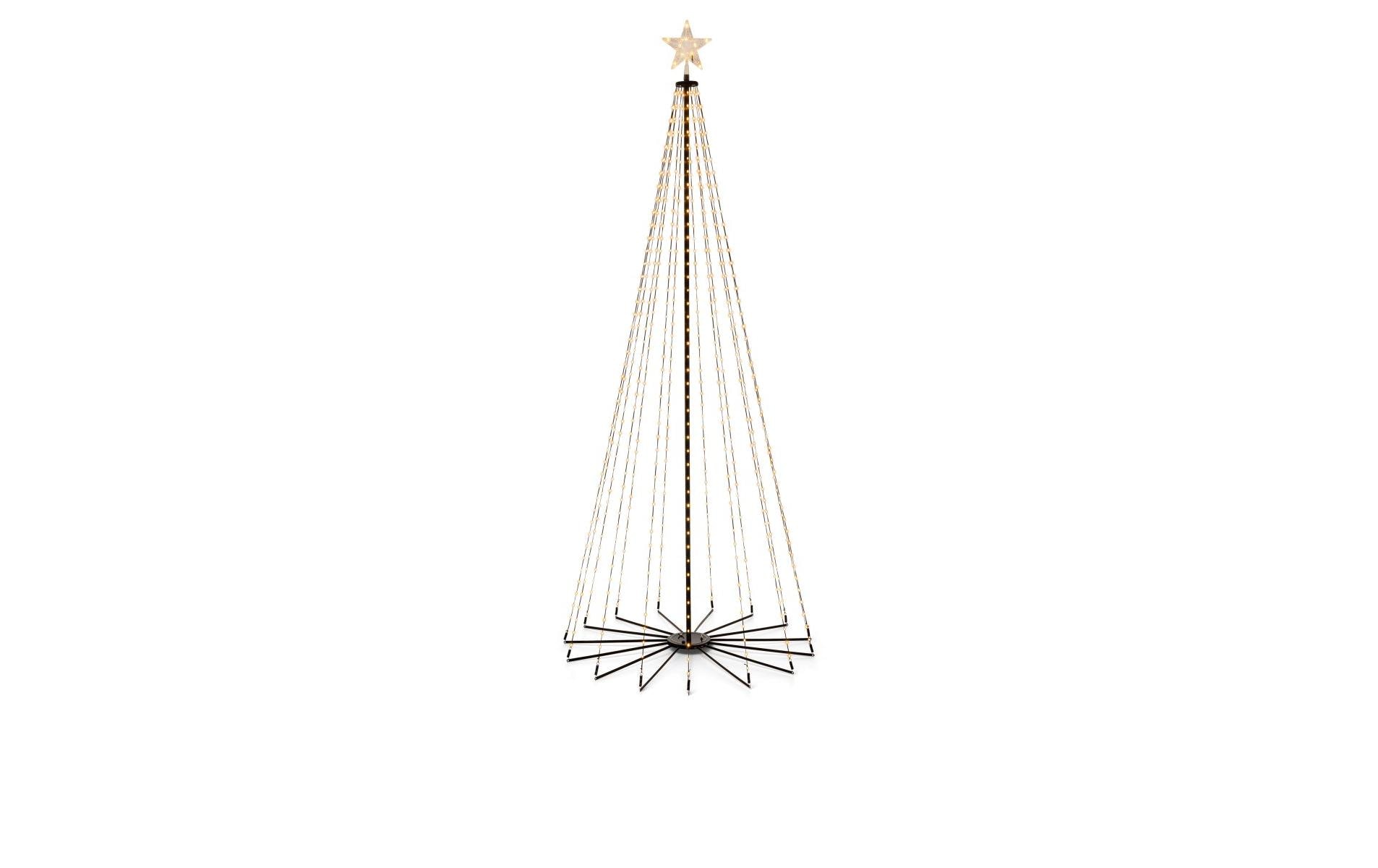 STT Dekolicht Cone Tree, 700 LEDs, 240 cm, Schwarz