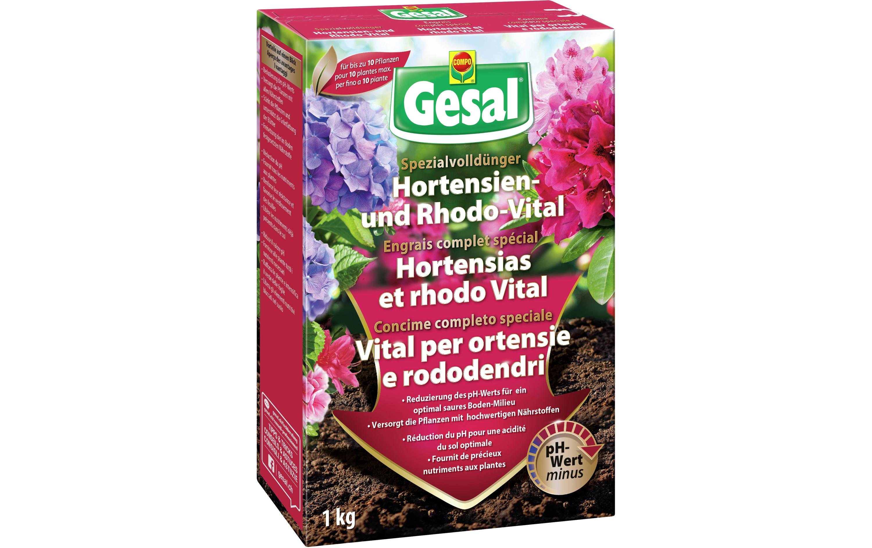 Gesal Hortensien- und Rhodo-Vital 1 kg