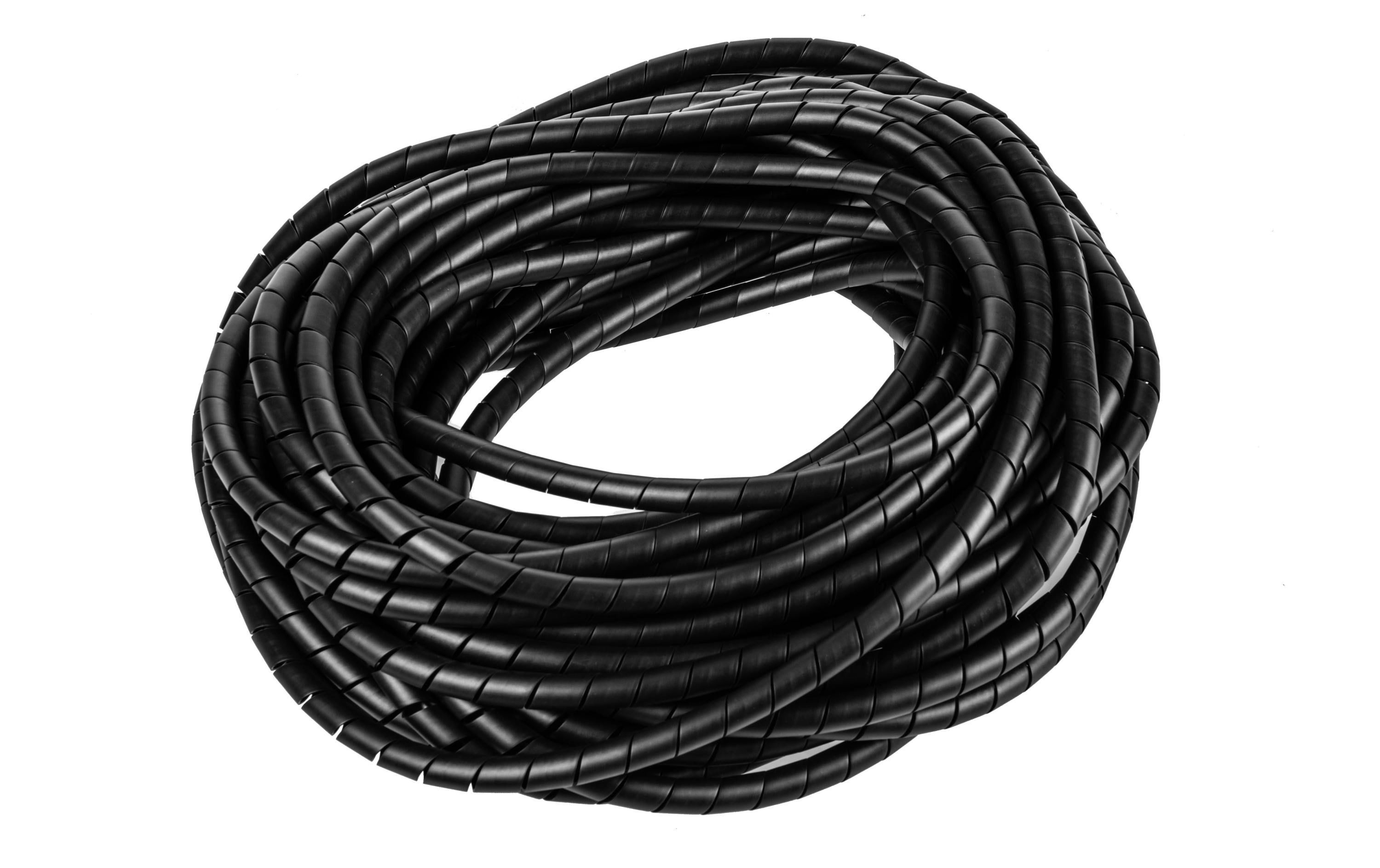 Plica Spiroschlauch 25 m x 12 mm Schwarz – Spiralschlauch von Plica