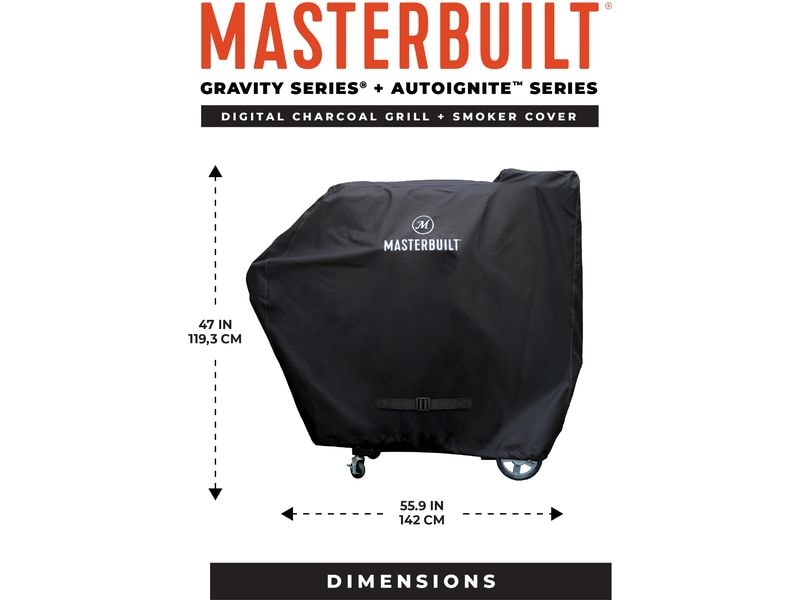 Connected Charcoal Grill Cover