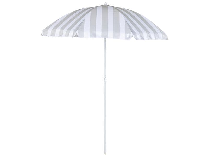KOOR, Sonnenschirm Marino 180 cm, Grau/Weis