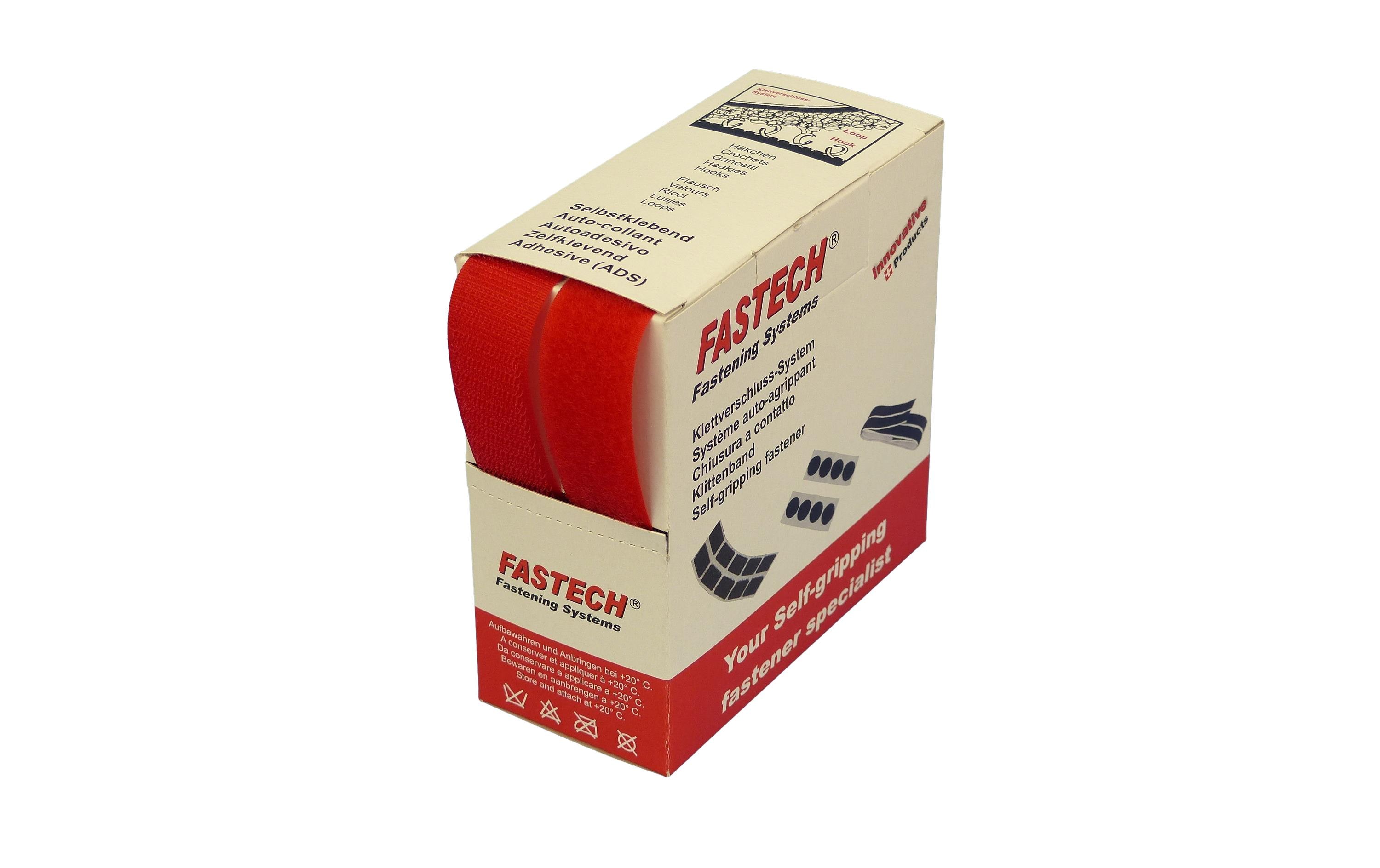 FASTECH Klettband-Box Rot – Klettband von FASTECH