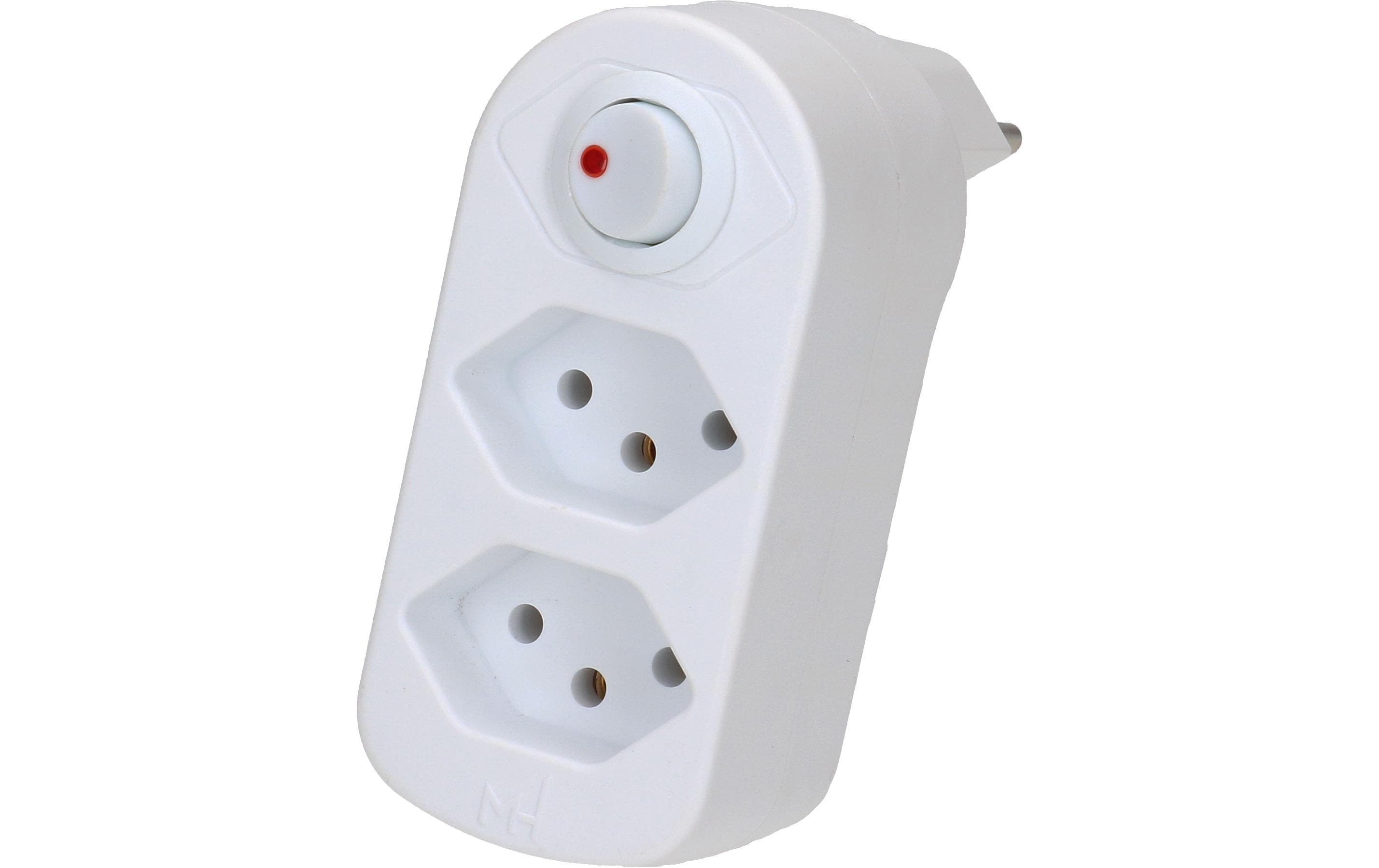 Max Hauri Mehrfachstecker ADAPT 2xT13, drehbar 320° 2 – Mehrfachstecker von Max Hauri