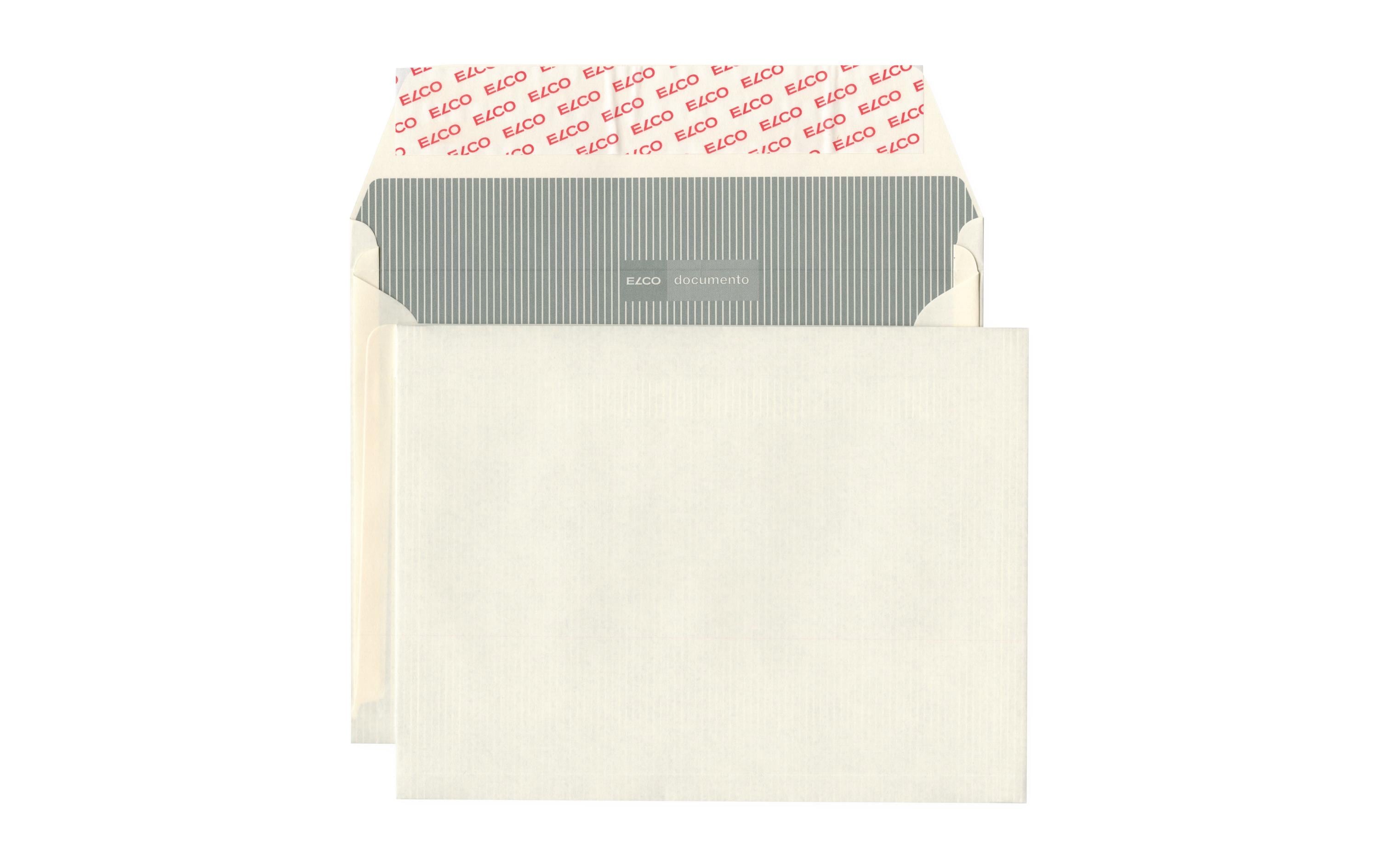 ELCO Couvert Documento C5, Keine Fenster, Beige, 250 Stück – Couvert von ELCO