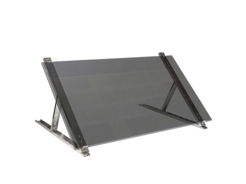 WATTSTUNDE Flachdach Solarmodul Halterung H
