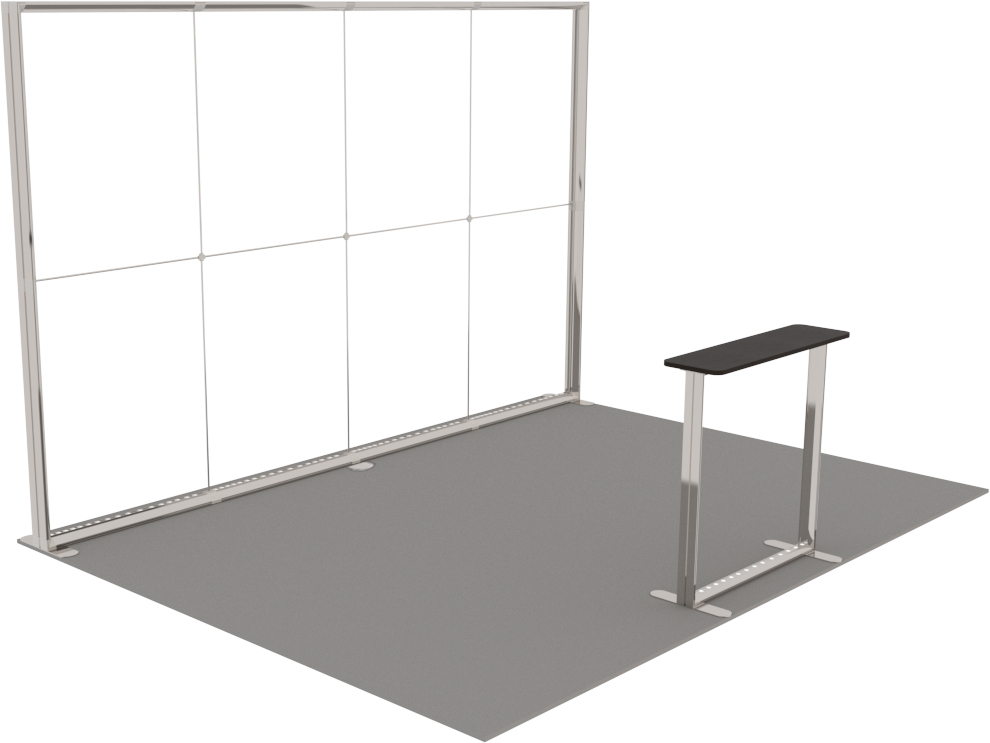 LUMIX Messestand 12 m² Halbinselstand Messeauftritt Praxisbeispiel