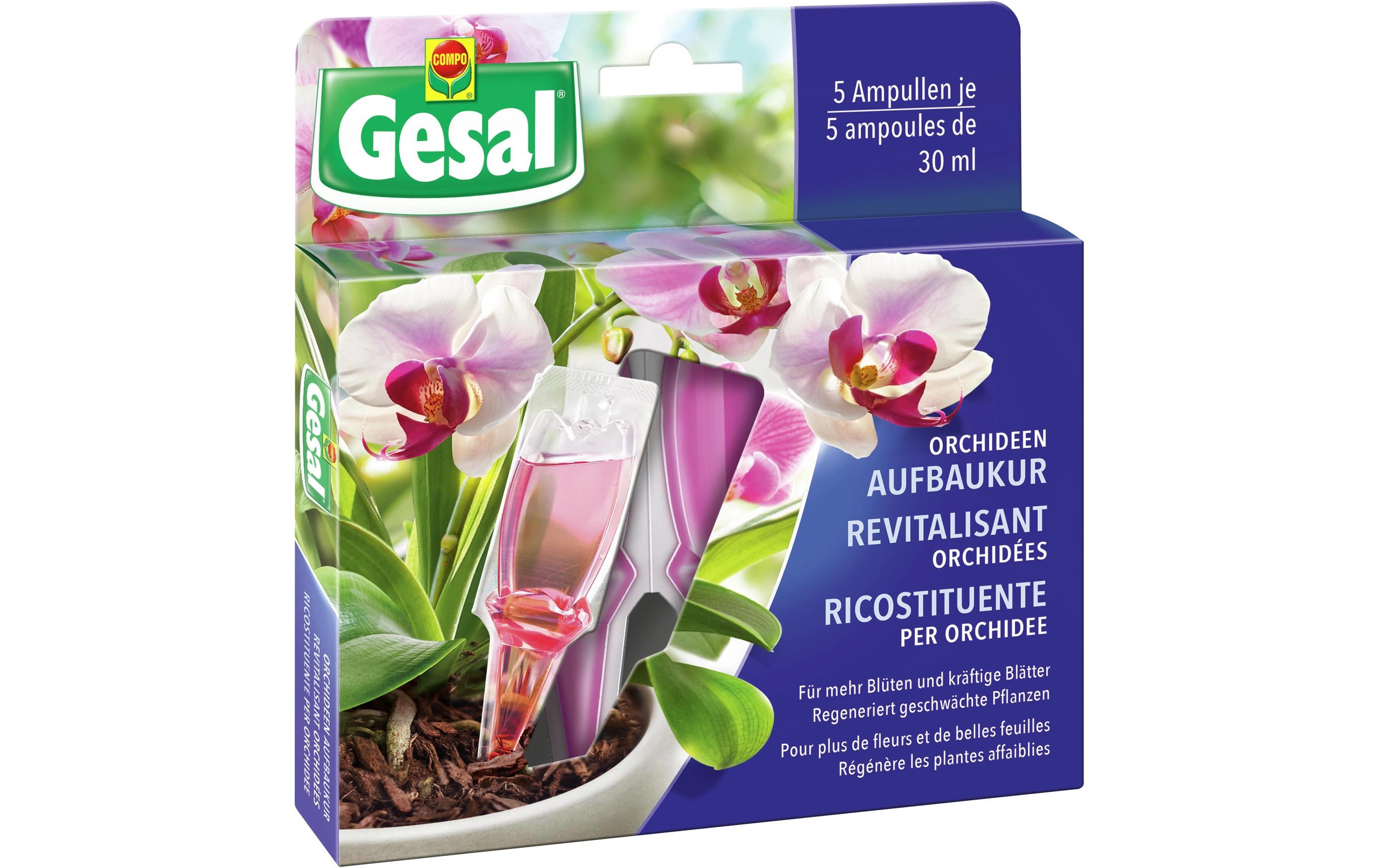 Gesal Orchideen-Aufbaukur 5 x 30 ml