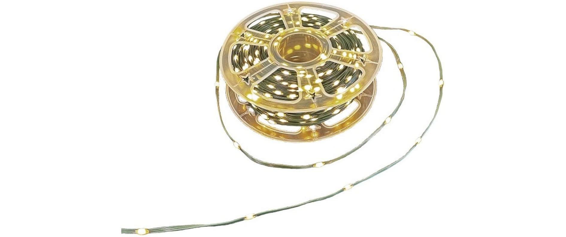 Dameco LED Outdoor Lichterkette Grün 100 m