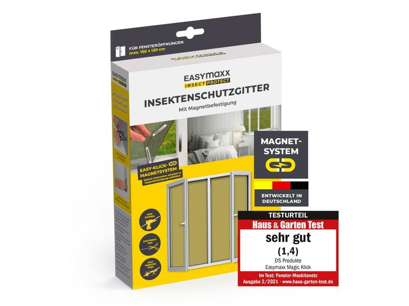 EASYmaxx Fenster-Moskitonetz