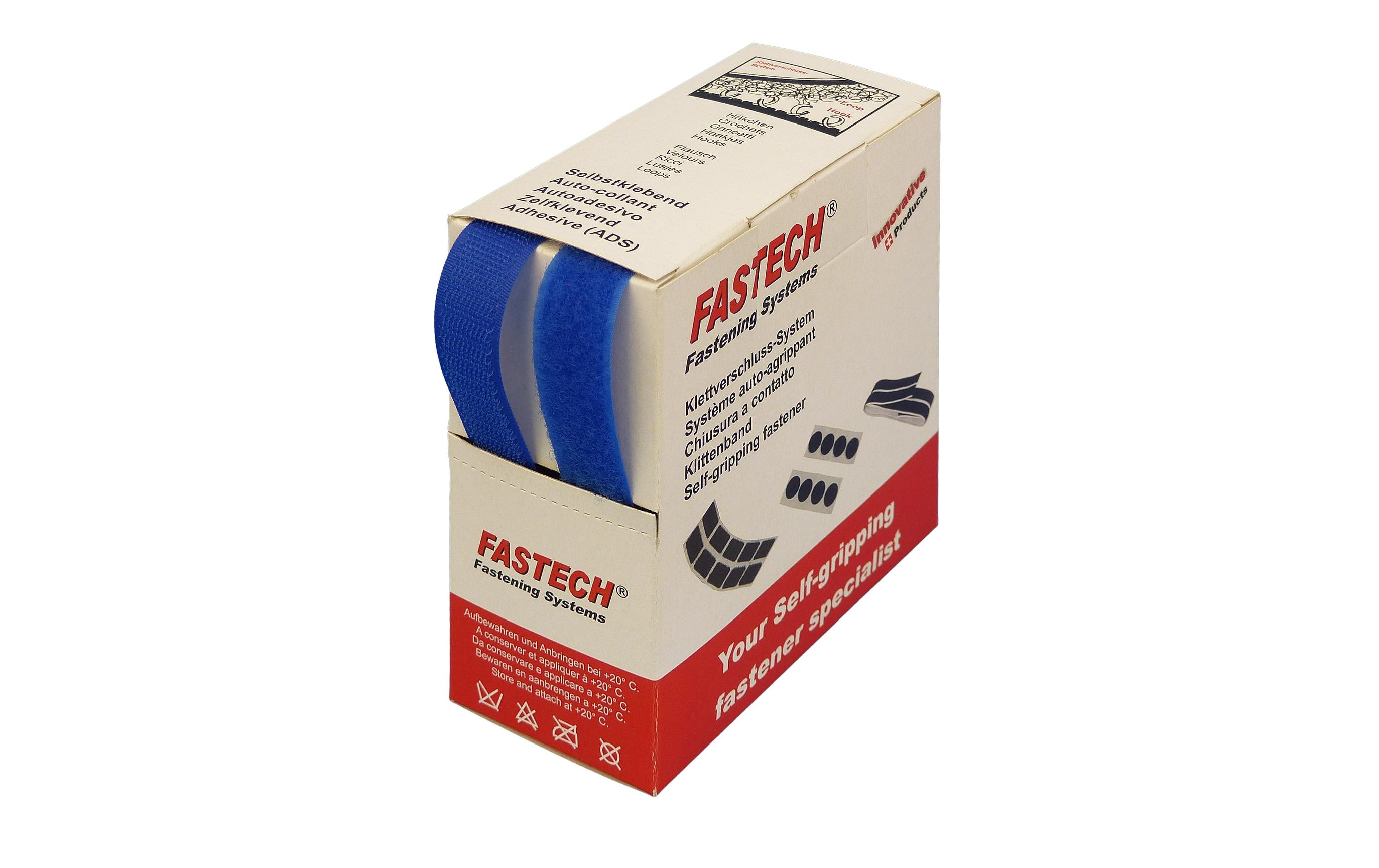FASTECH Klettband-Box Royalblau – Klettband von FASTECH
