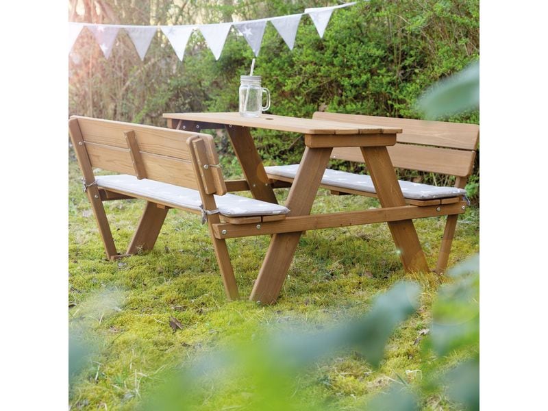 Roba Kindersitzgruppe mit Lehne, teak