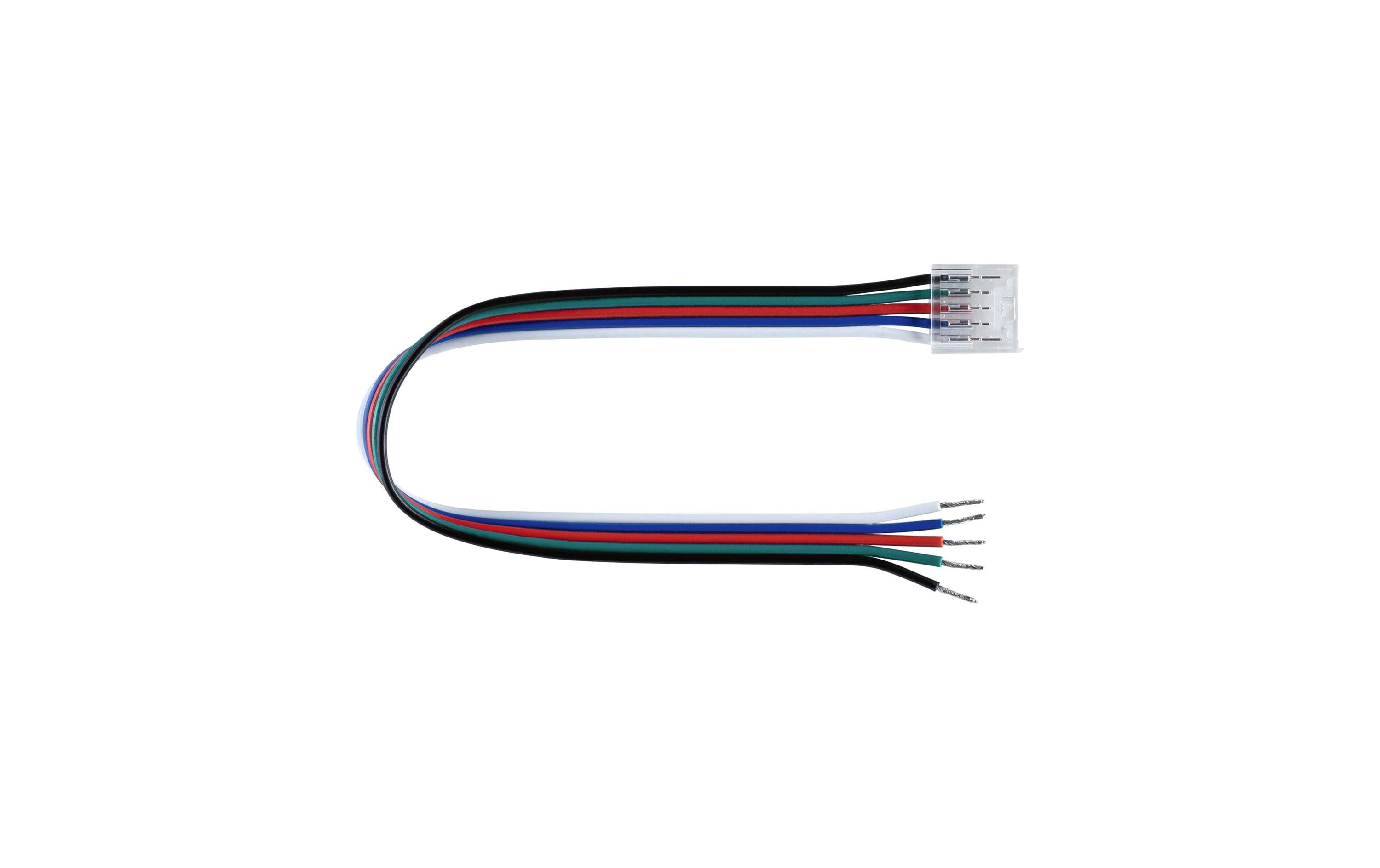 Paulmann Pro Verbinder RGBW Slim 0.2m max. 144W Mehrfarbig – LED-Verbinder von Paulmann