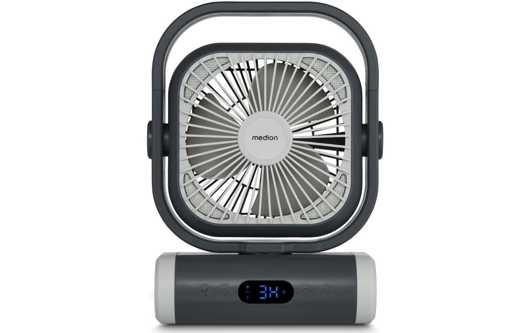 Medion USB-Ventilator Life Camping E10 TF Grau