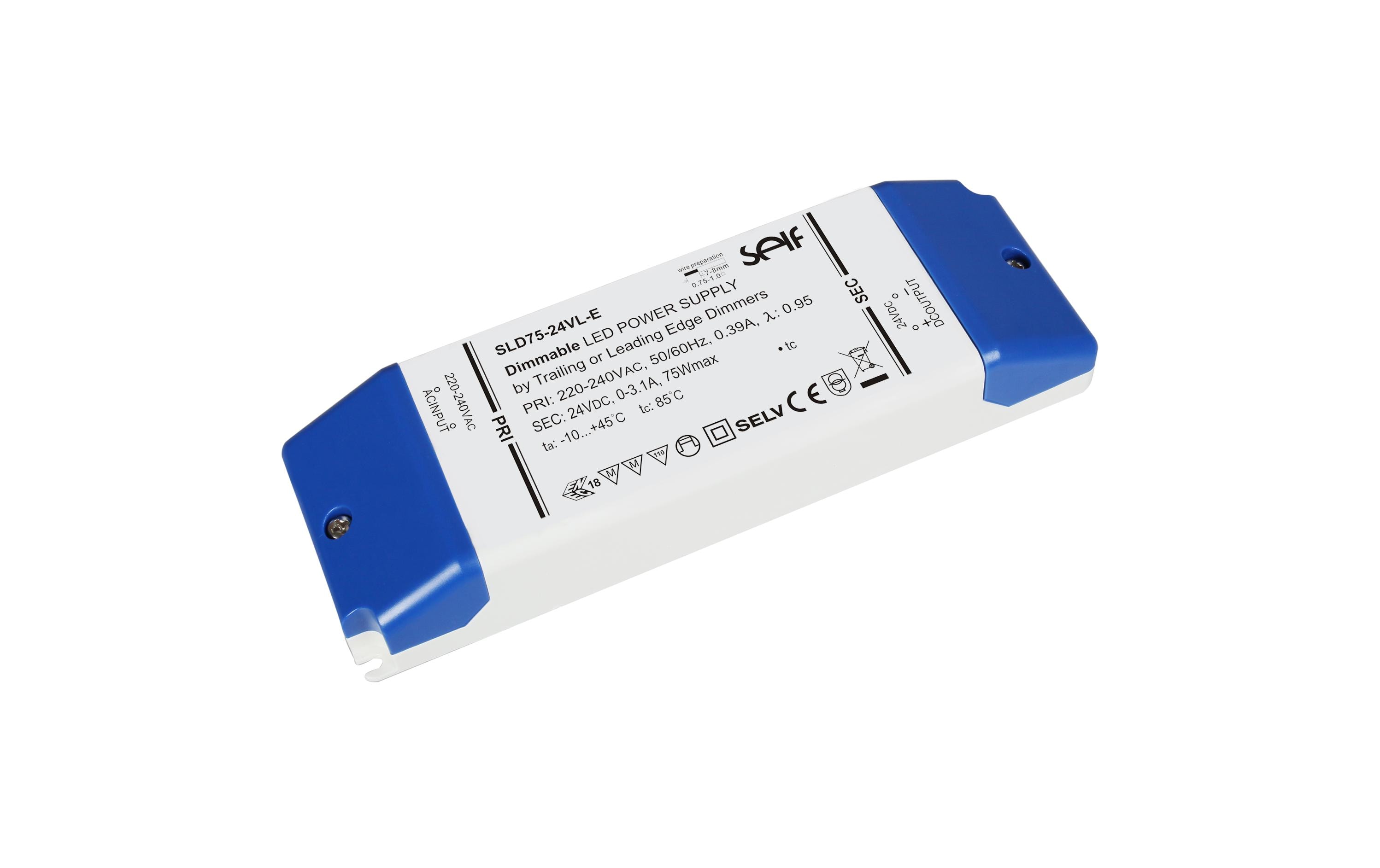 SELF LED-Treibernetzgerät dimmbar,  75 W, 24 V
