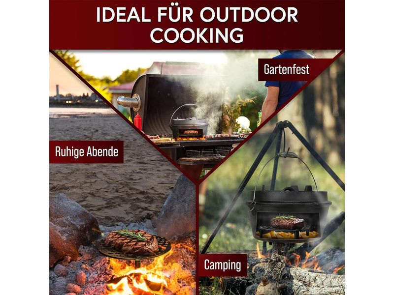 Gusseisen Stapelrost für Dutch Oven 4,5L