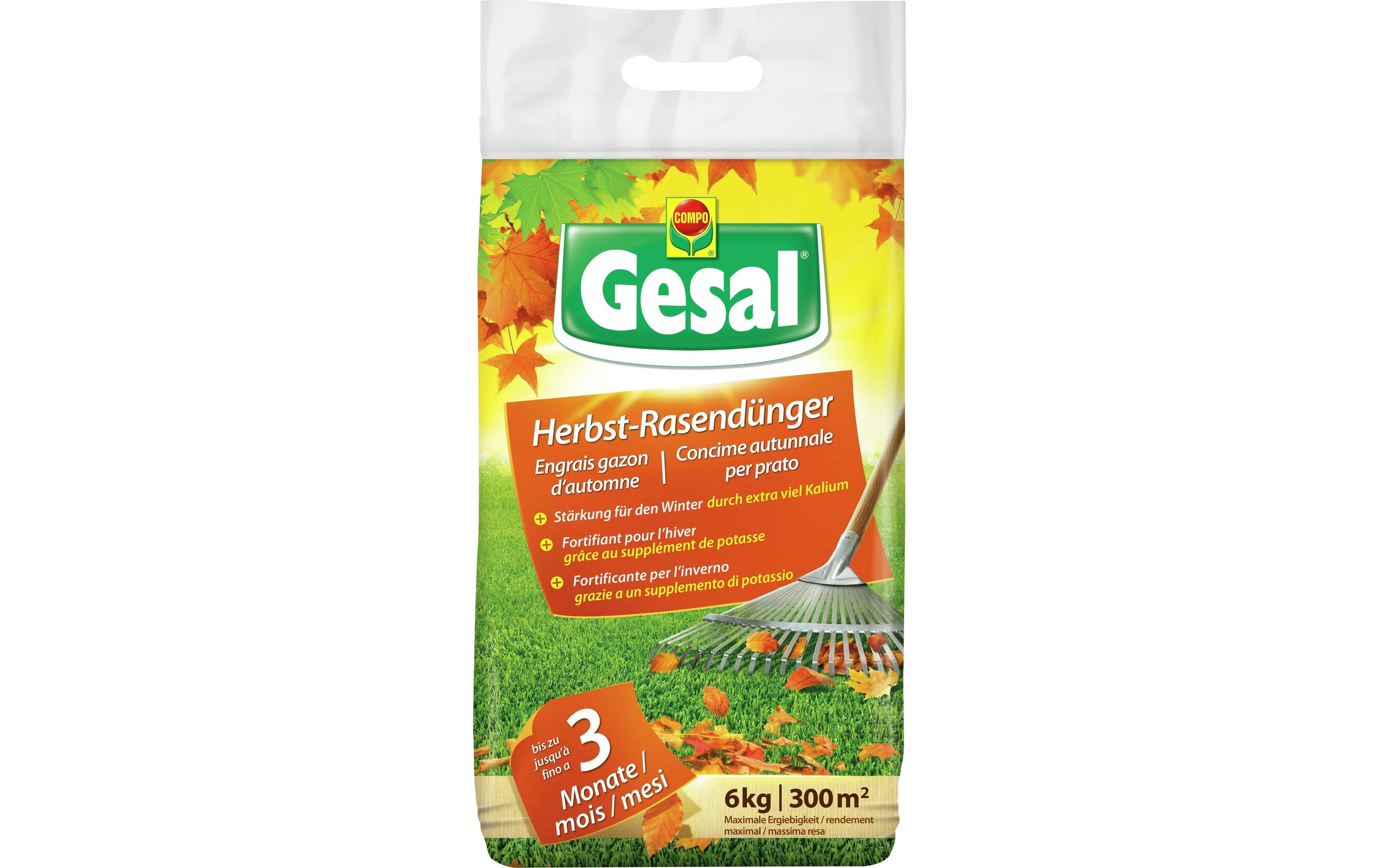 Gesal Herbst-Rasendünger 6 kg