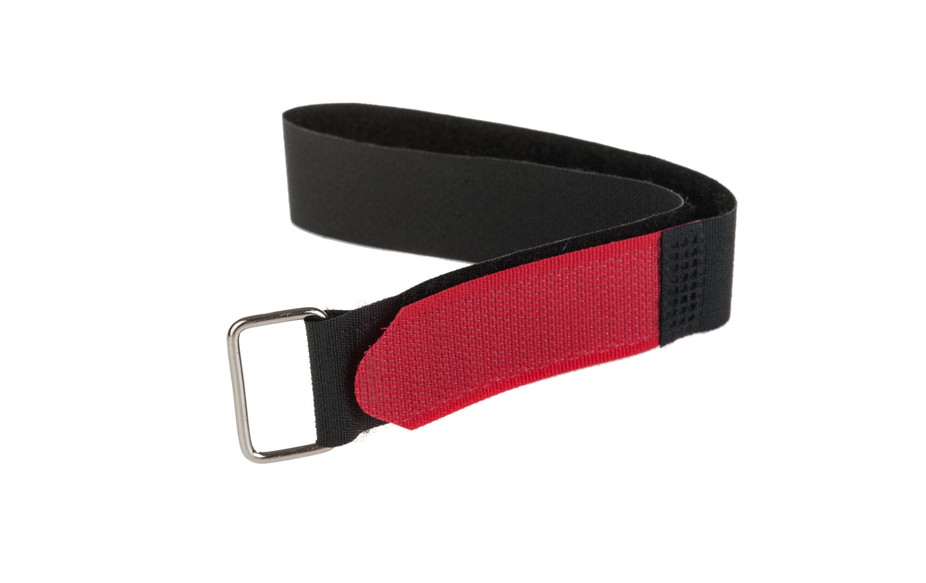 FASTECH Schlaufenband FAST-VSTRAP 20 x 350 mm, Schwarz/Rot – Klettkabelbinder von FASTECH