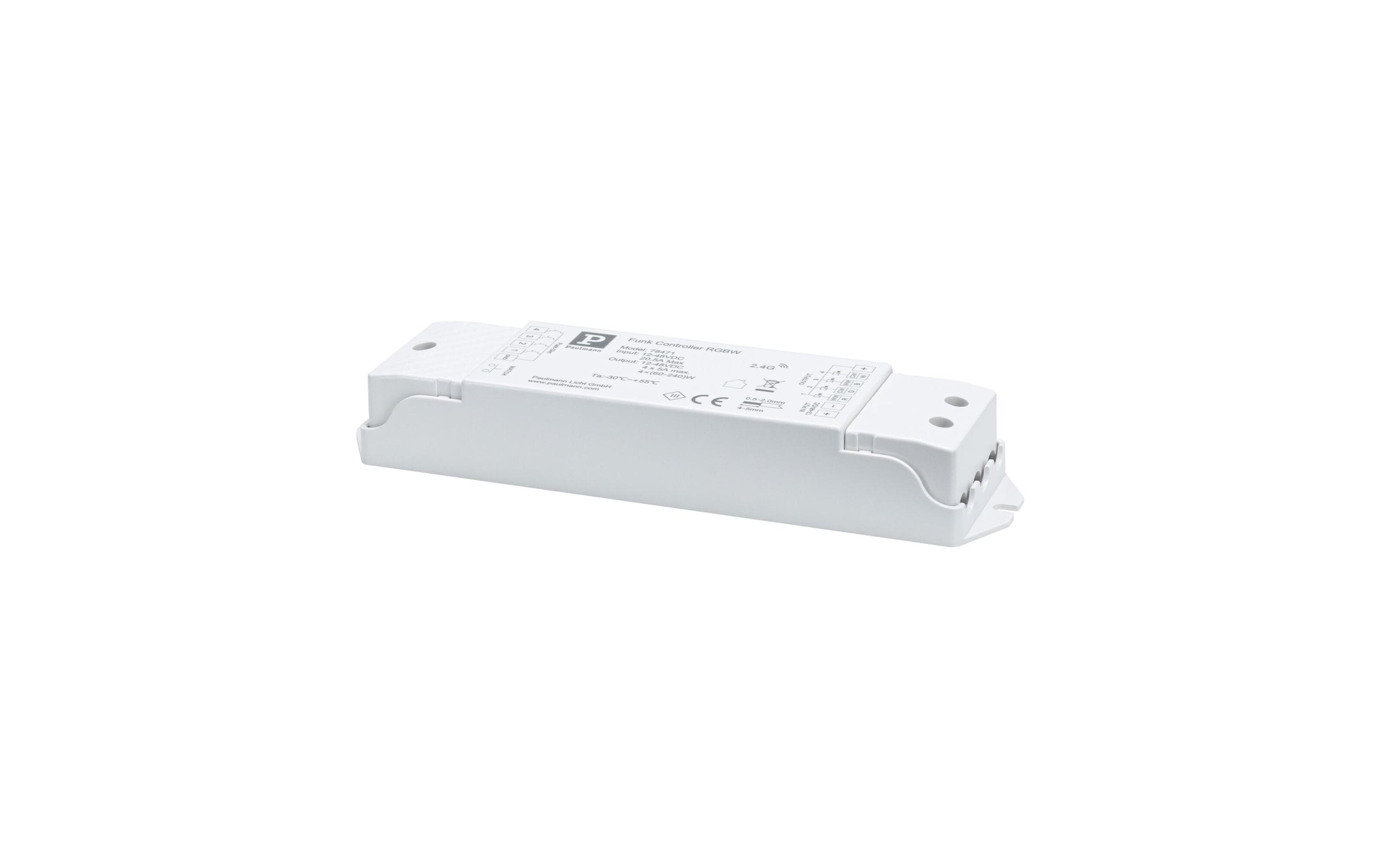 Paulmann Pro Controller RGBW DC 24 V Weiss – LED-Controller von Paulmann