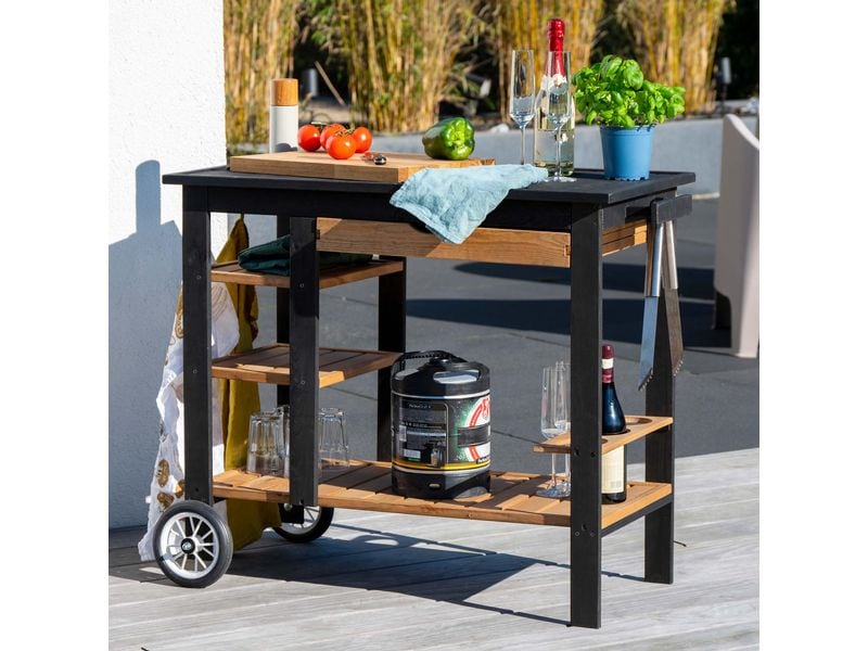 BBQ-Trolley Edelschwarz