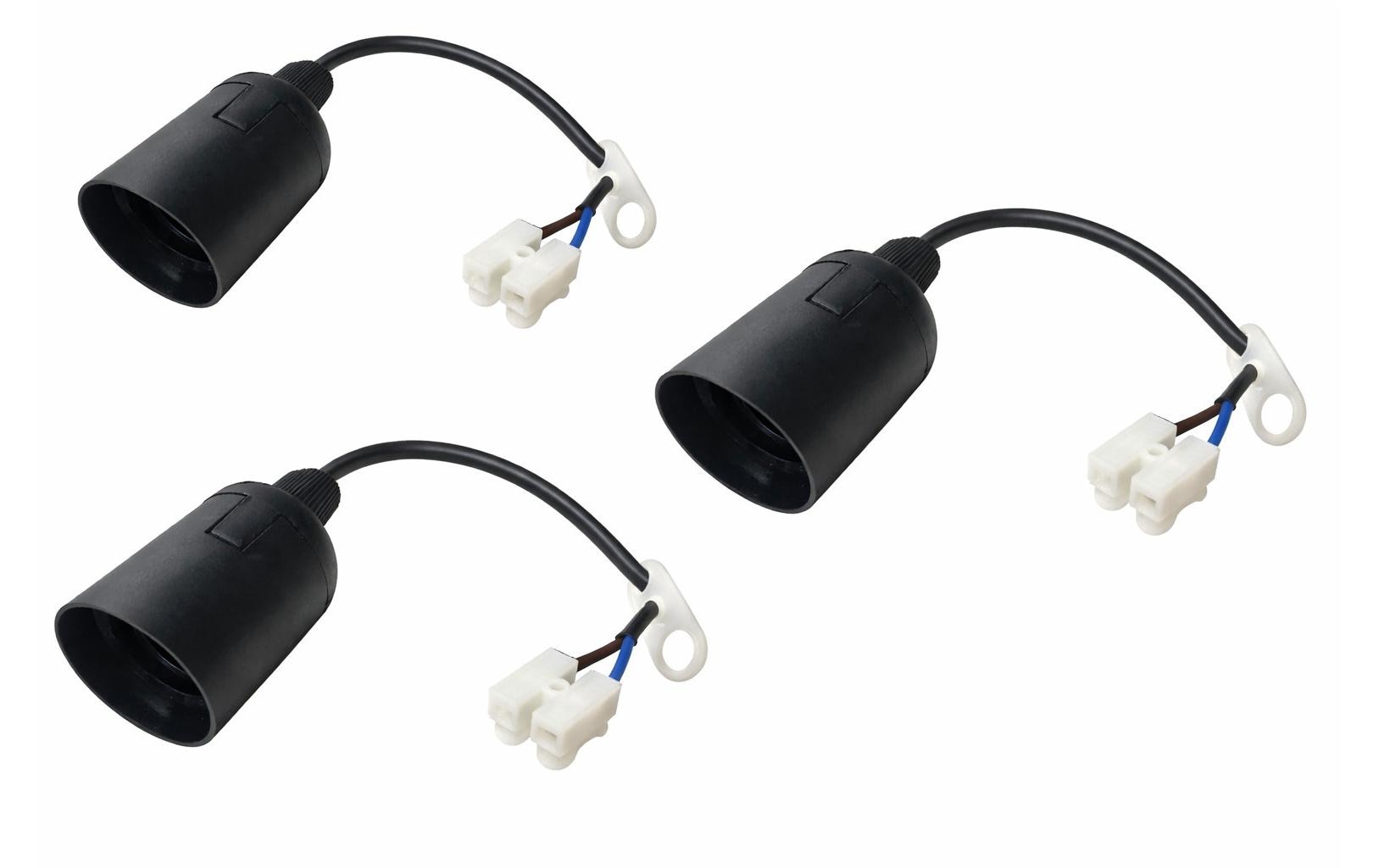 Schönenberger Set Renovierfassung E27 mit Schnellanschlussklemme 3er Set