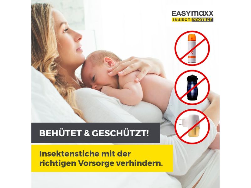 EASYmaxx Moskitonetz 100x210cm Magic Klick