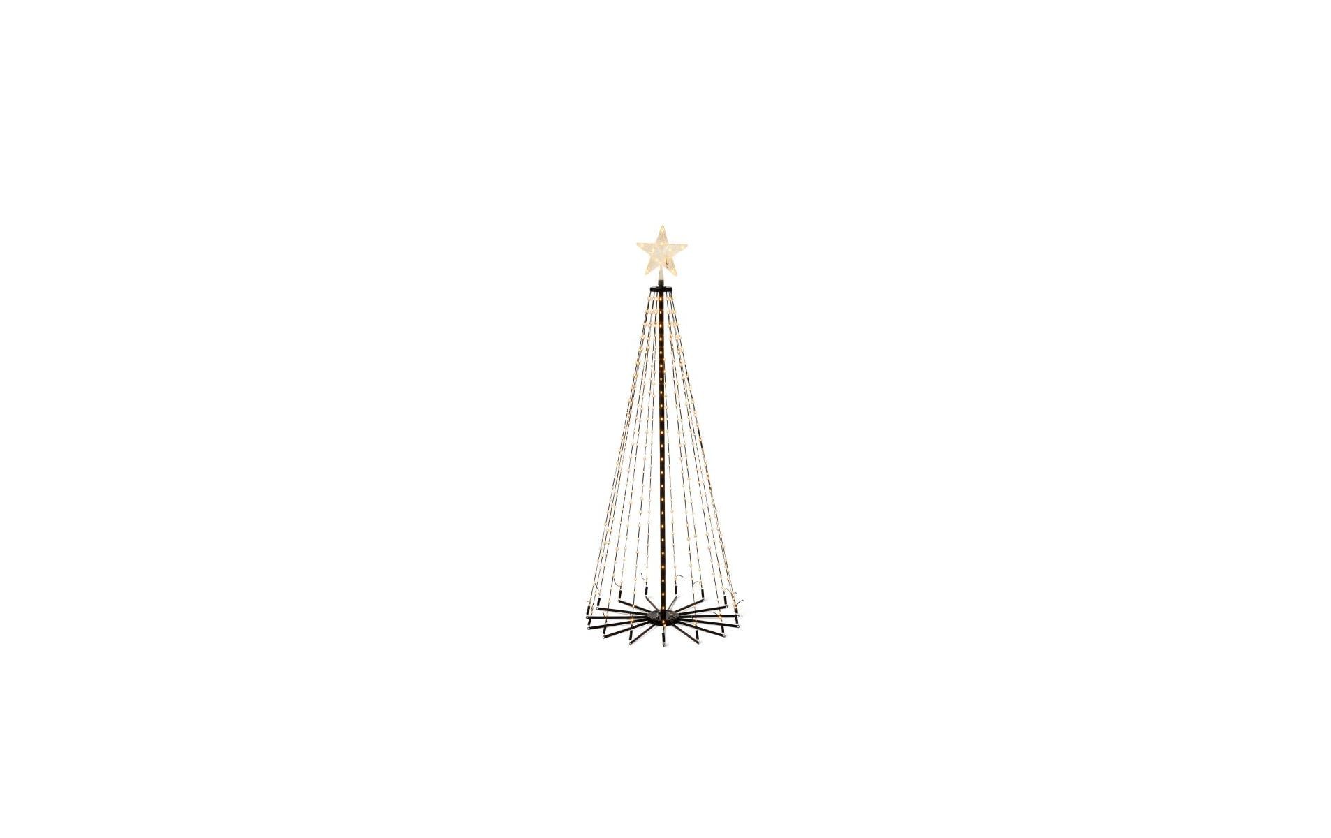 STT Dekolicht Cone Tree, 400 LEDs, 150 cm, Schwarz