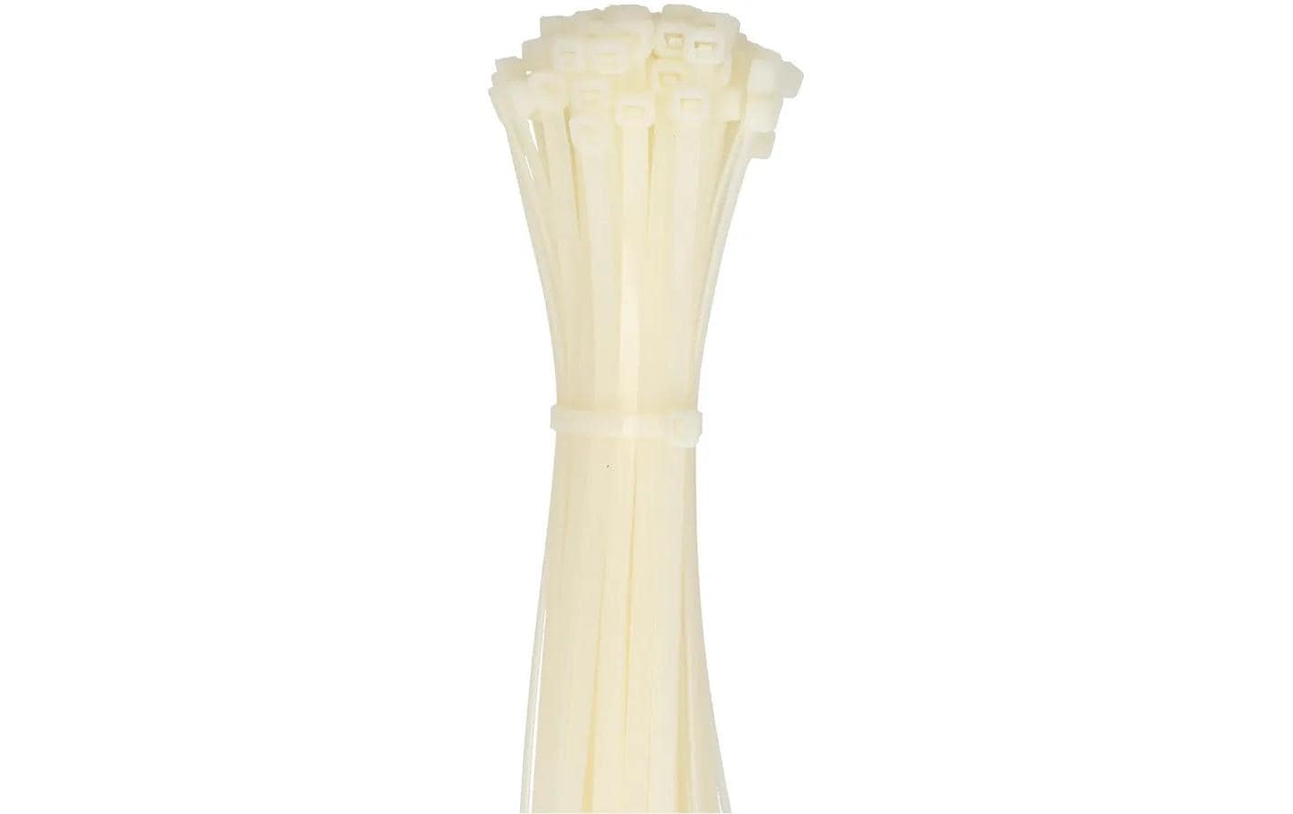 Max Hauri Kabelbinder 100 Stück Weiss 370 mm x 4.8 mm – Kabelbinder von Max Hauri