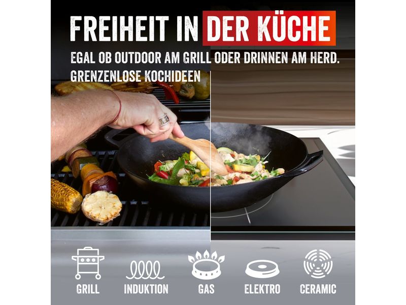 LANDMANN Grillwok 15502 Pure