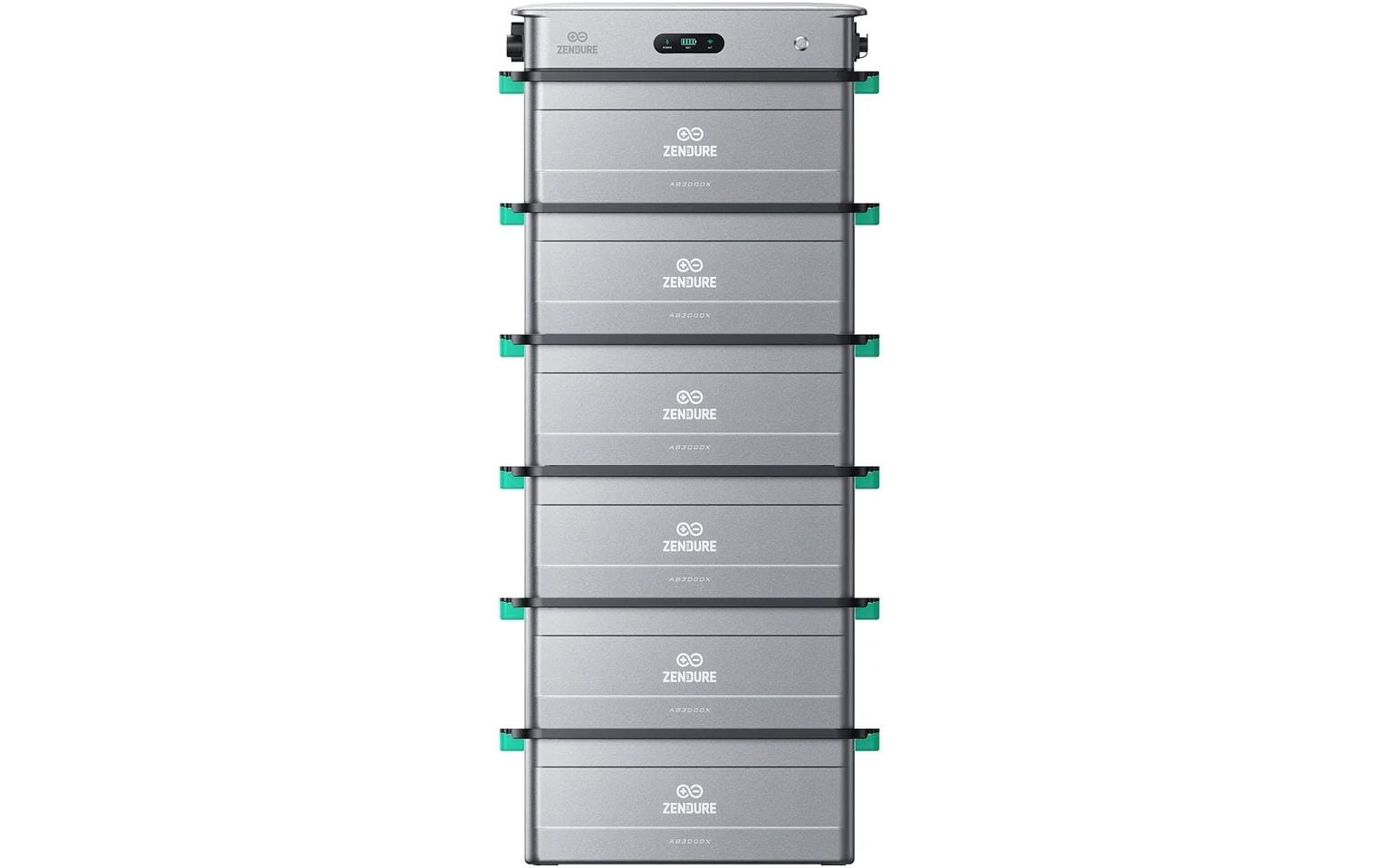 Zendure Kit SolarFlow 2400 AC 17.28 kWh mit 6x Erw. Batterie AB3000X
