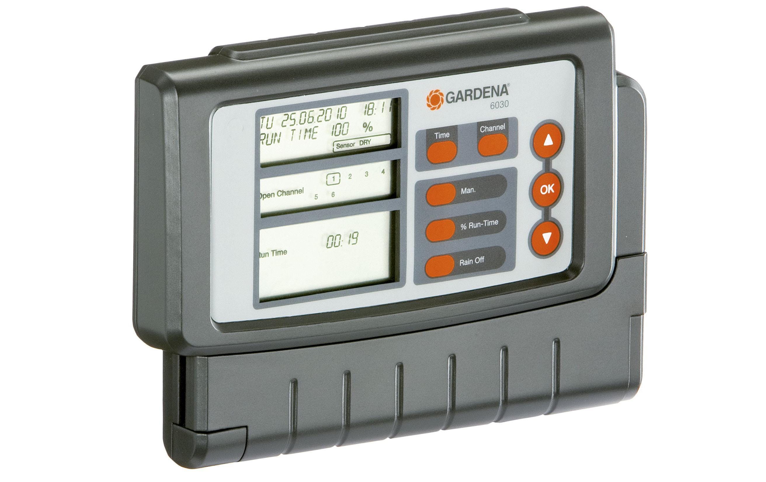 GARDENA Bewässerungscomputer Classic 6030 – Bewässerungscomputer für die automatische Gartenbewässerung