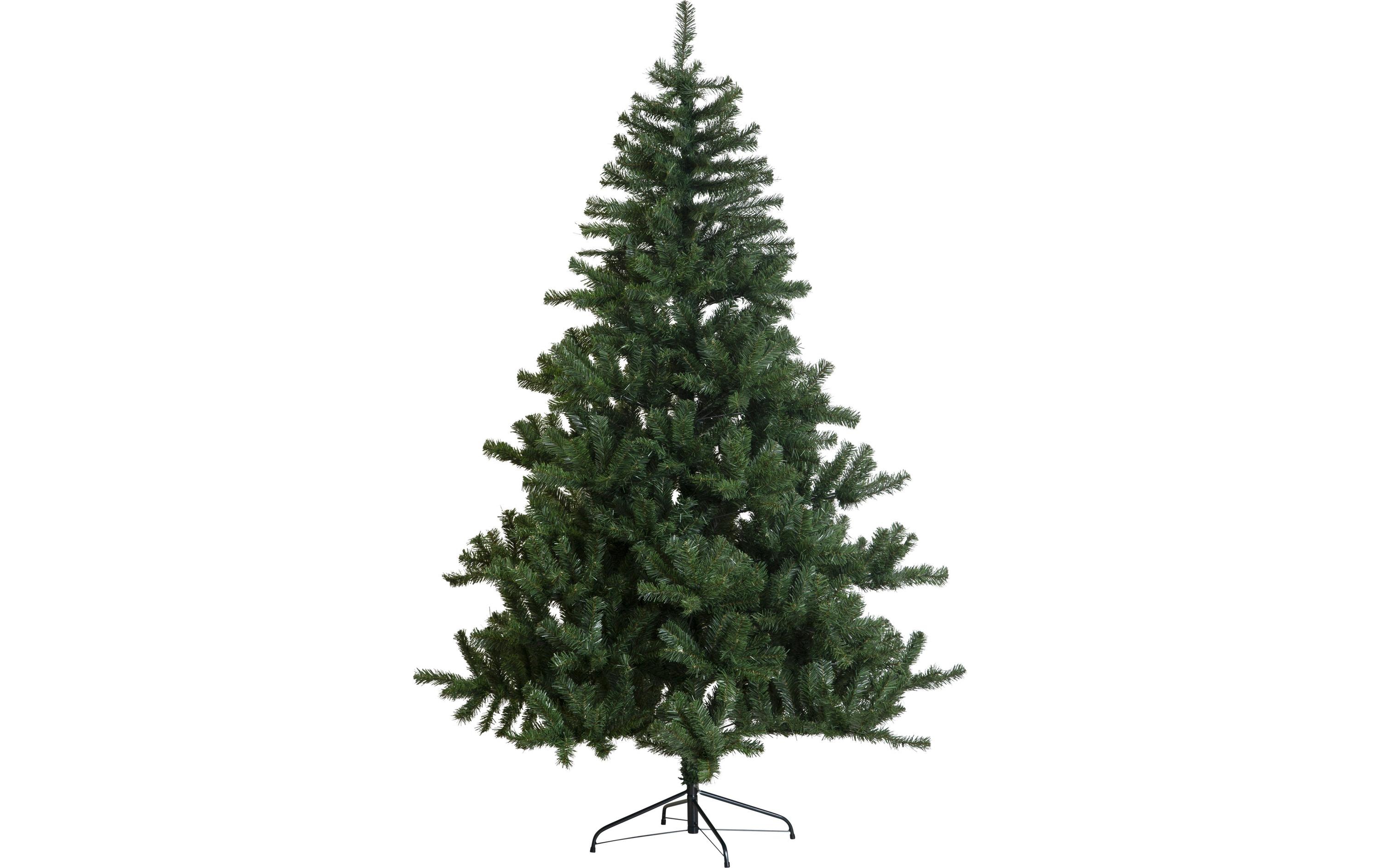 Star Trading Weihnachtsbaum New Quebec, 2.1 m, Grün – LED-Weihnachtsbaum von Star Trading