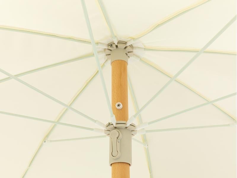 KOOR, Sonnenschirm Boho Off-White, 180 cm