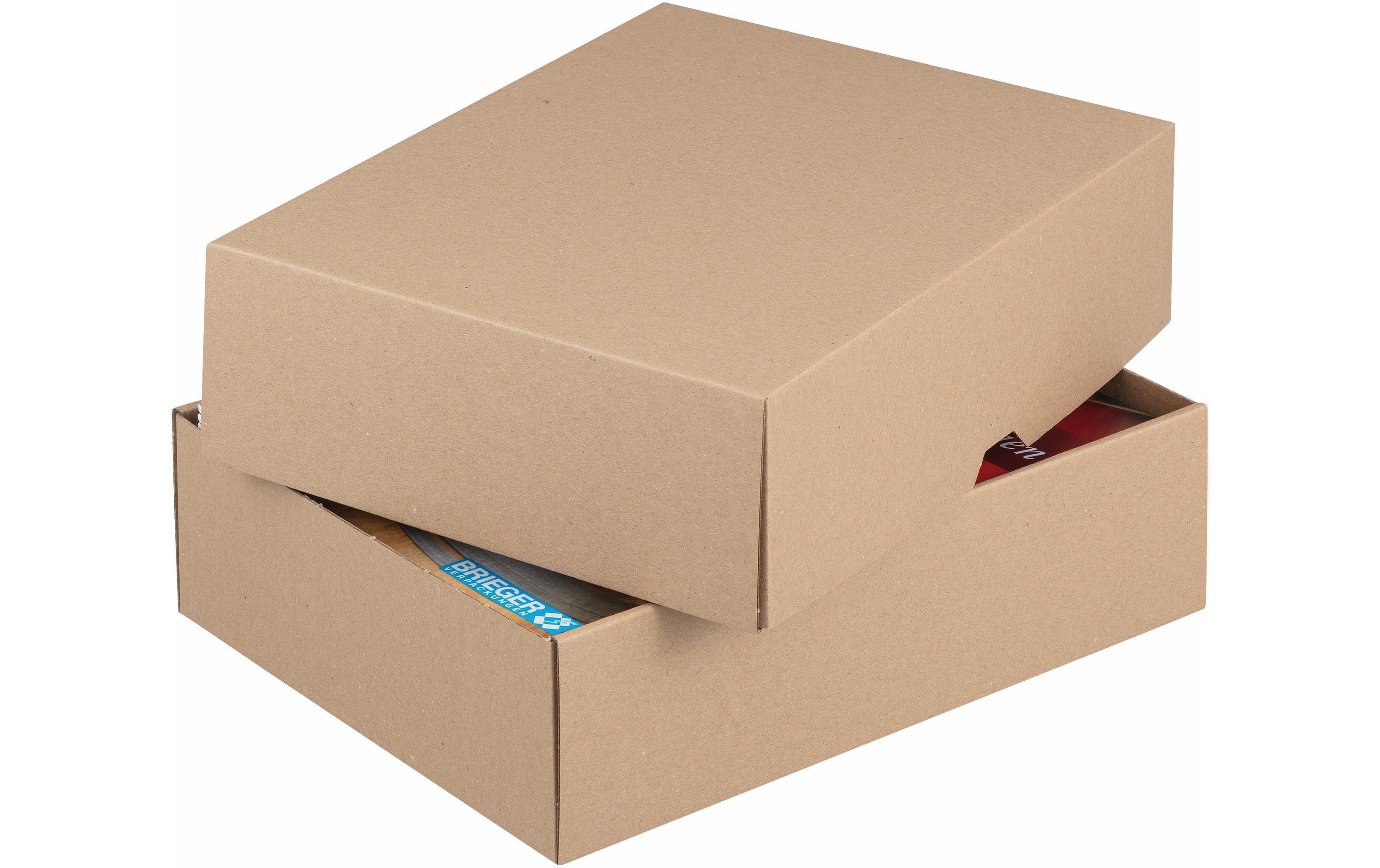 Brieger Versandkarton 301 x 213 x 45 mm, 1 Stück – Versandkarton von Brieger
