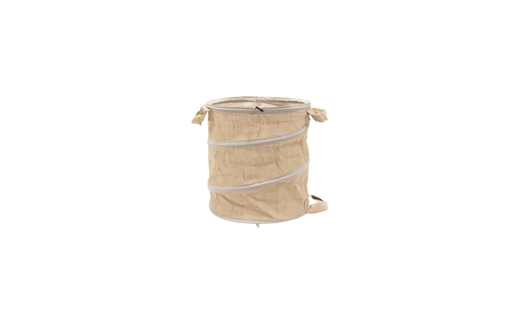 Colibri Allzweckbehälter Pop-up Jute 56 l, D40xH46 cm