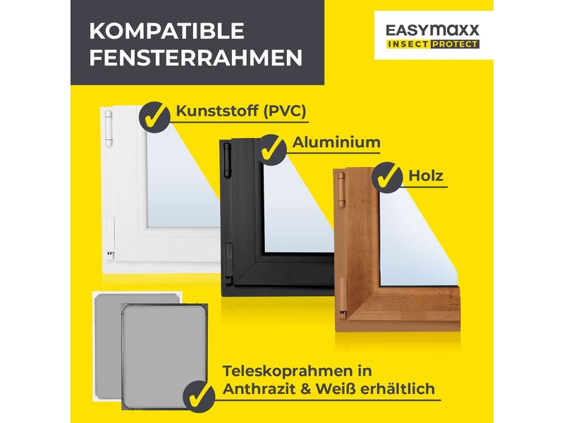 EASYmaxx Teleskop Insektenschutzgitter