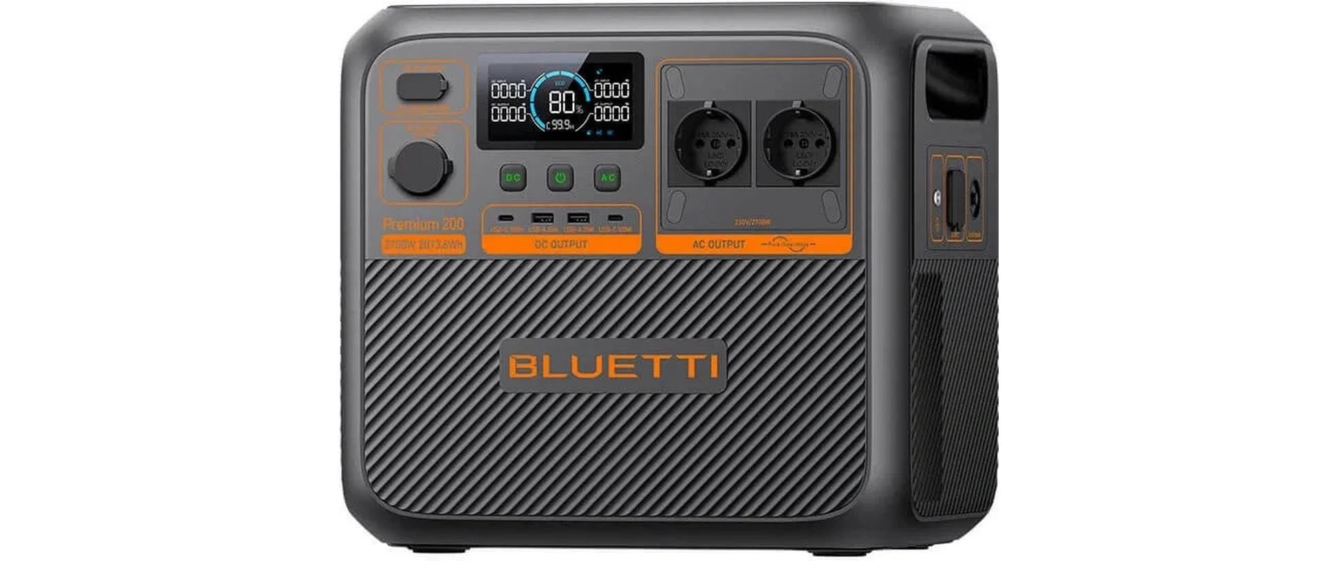 BLUETTI Power Station Premium 200 V2 2074 Wh