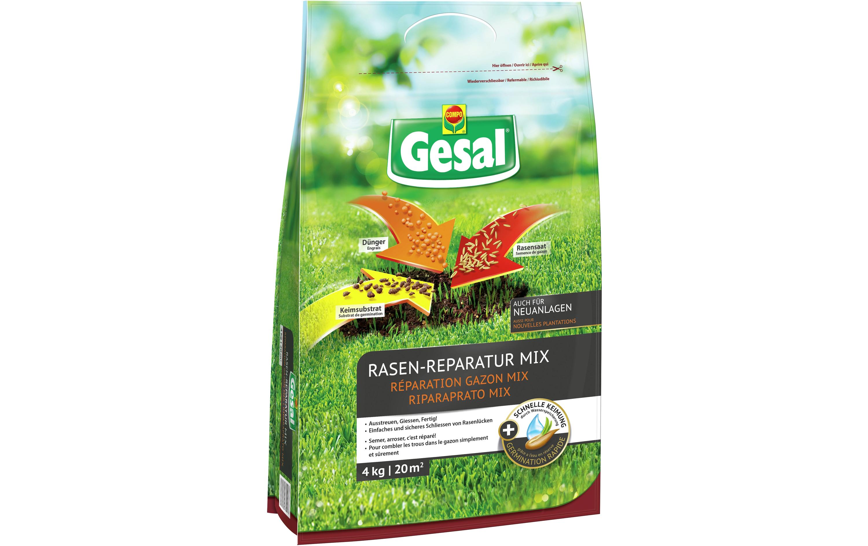 Gesal Rasen-Reparatur MIX 4 kg
