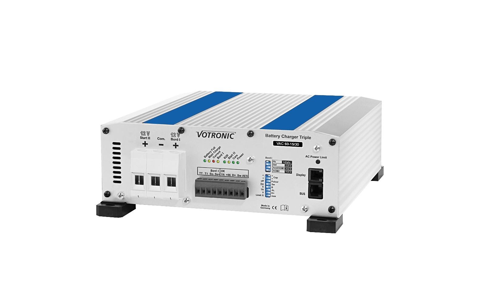 Votronic Laderegler VAC 60-15/30 Triple CI