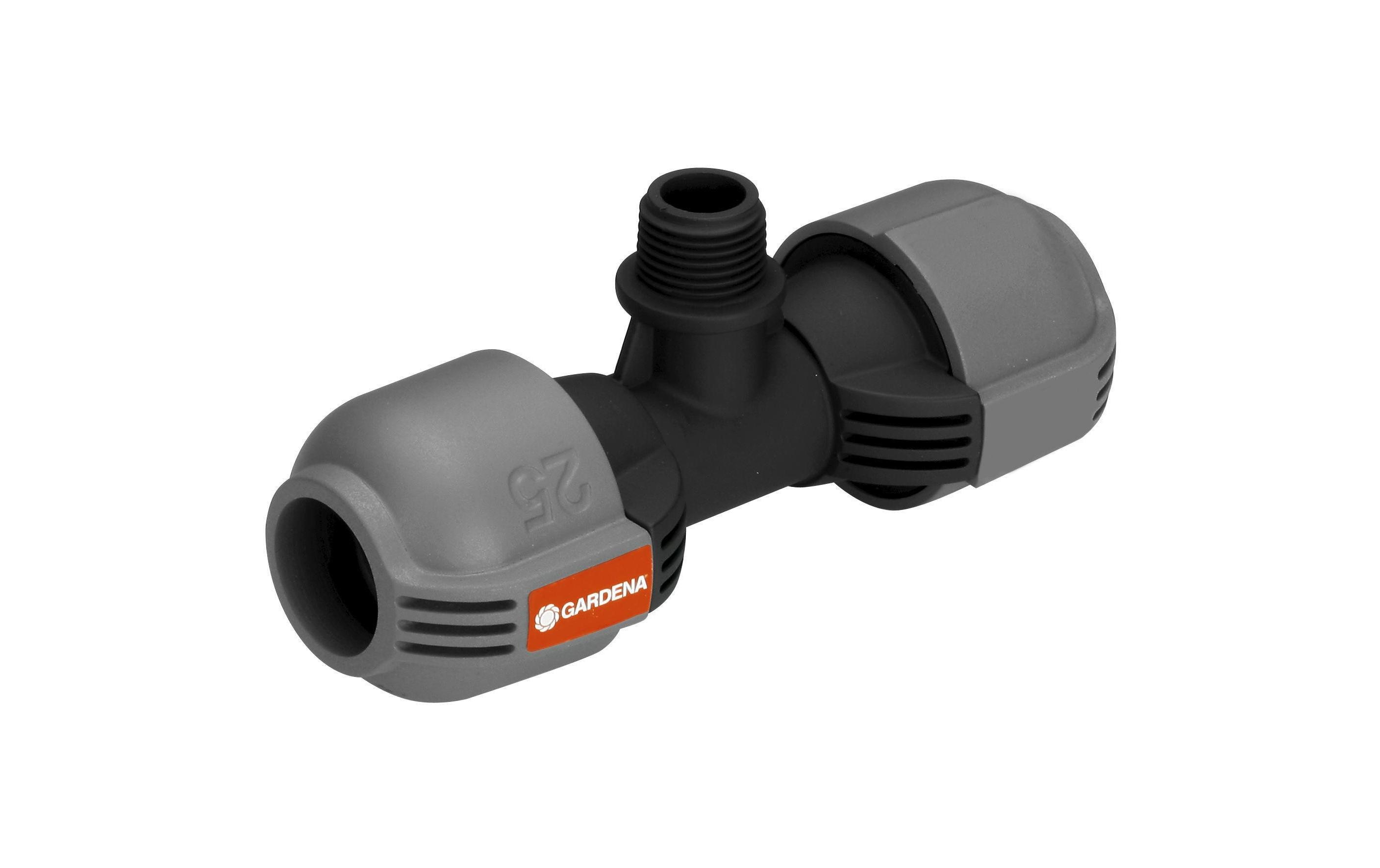GARDENA T-Stück 2786, 25 mm x 1/2-Aussengewinde